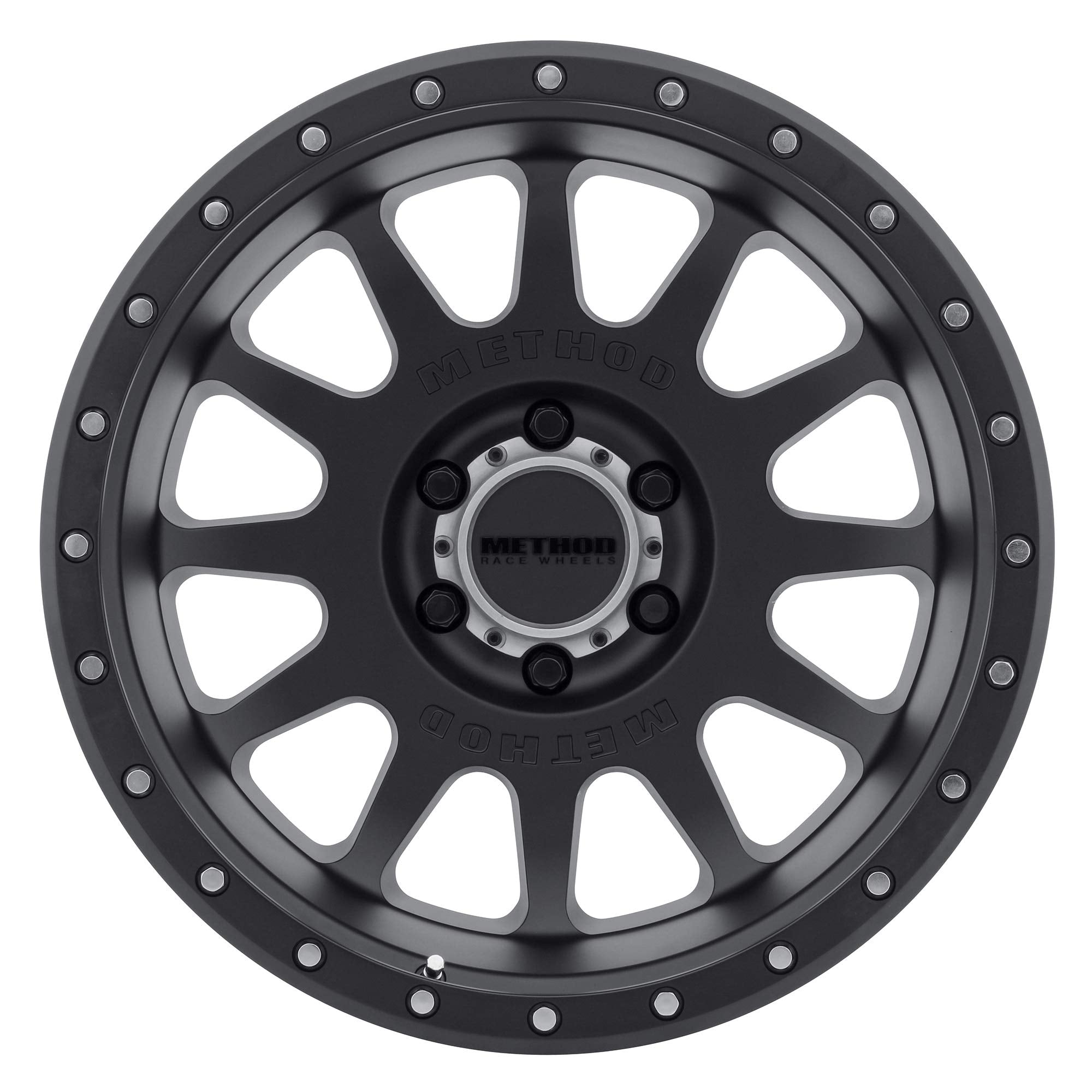 605 Method Race Wheels Matte Black 20x10" 6x135", 24mm offset 4.55" Backspace, MR60521016524N