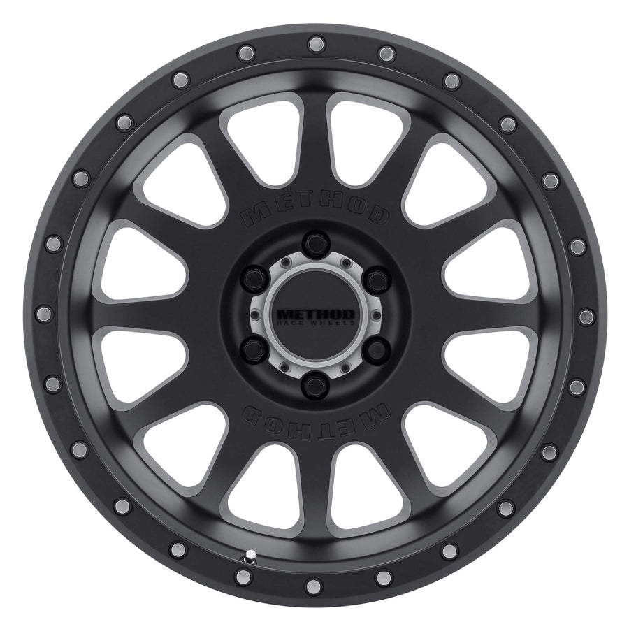 605 Method Race Wheels Matte Black 20x9" 6x135", 12mm offset 4.5" Backspace, MR60529016512N