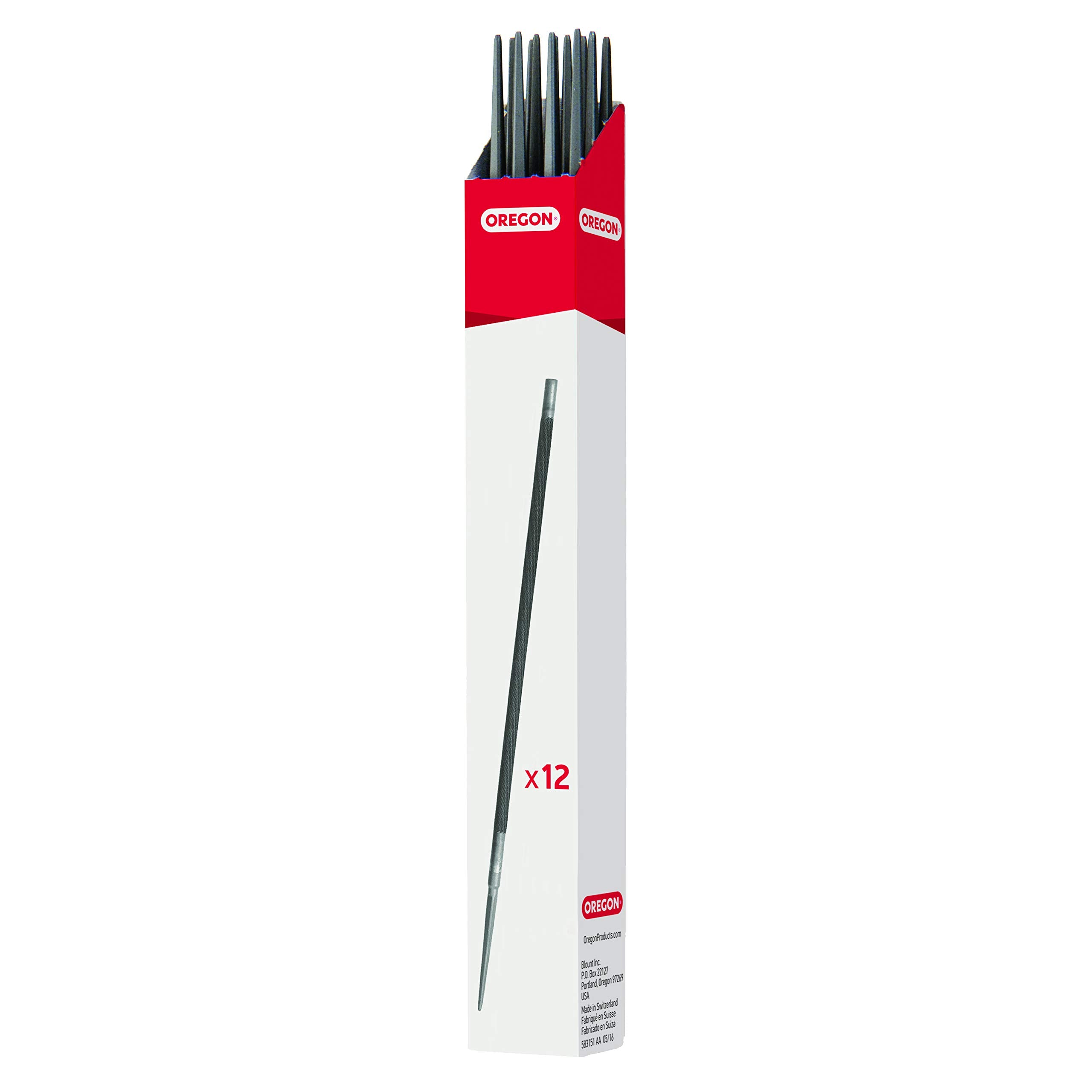Oregon 3/16-Inch Chain Saw File 70503/80503, Package may vary