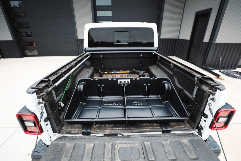 CargoStop DuHa 80097 Truck Bed Divider fits Mid Size Pickup Trucks 46" Wide | Prevents Load Shift and Secures Cargo | Made in USA | Includes 1 Divider
