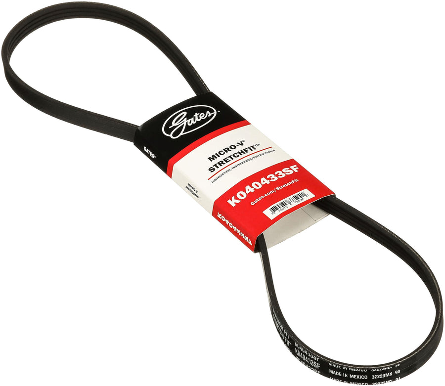 K040433SF nobrandname Stretch Fit Micro-V Serpentine Drive Belt
