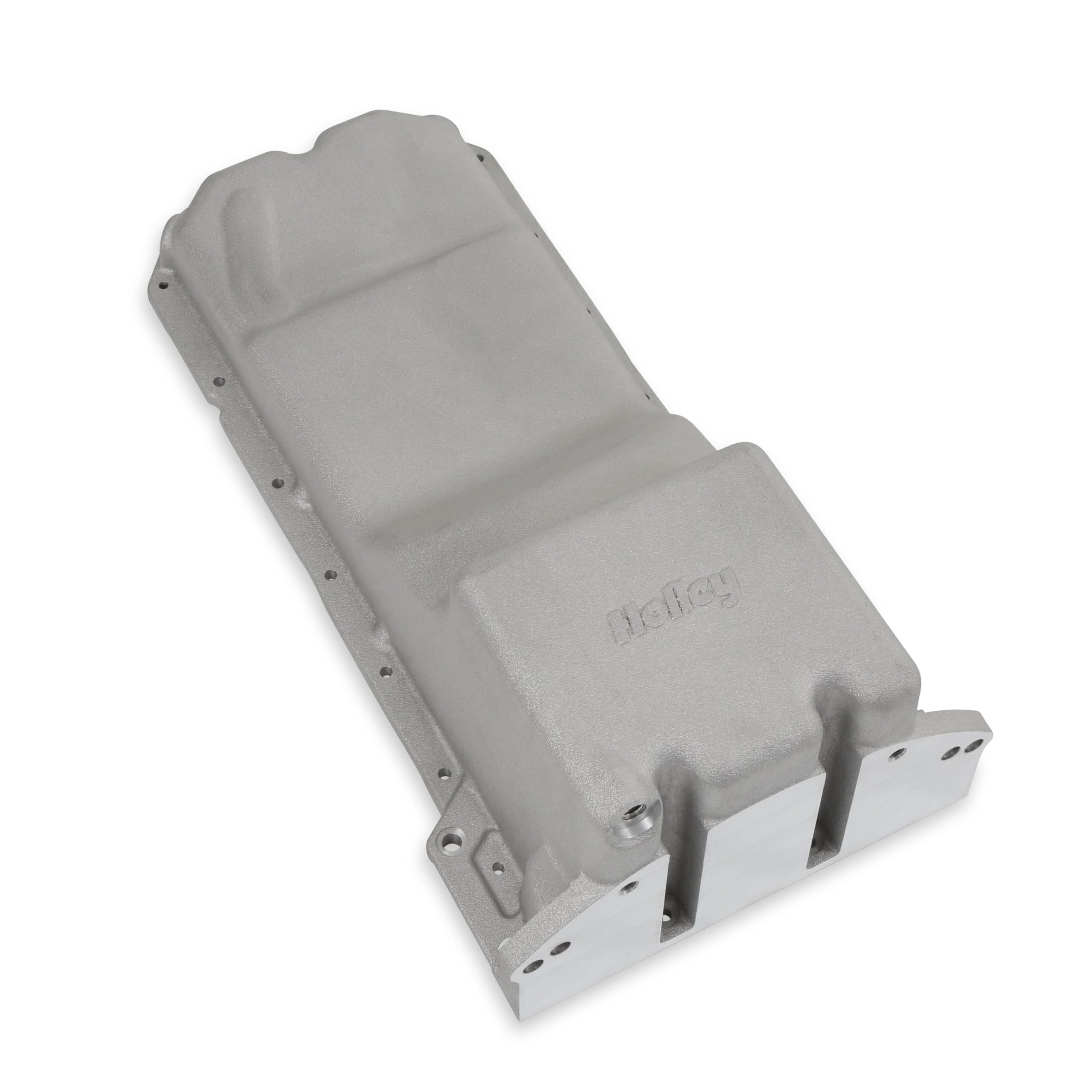 Holley Gen III Hemi Engine Swap Oil Pan 302-63 - Rear Sump - Natural Finish
