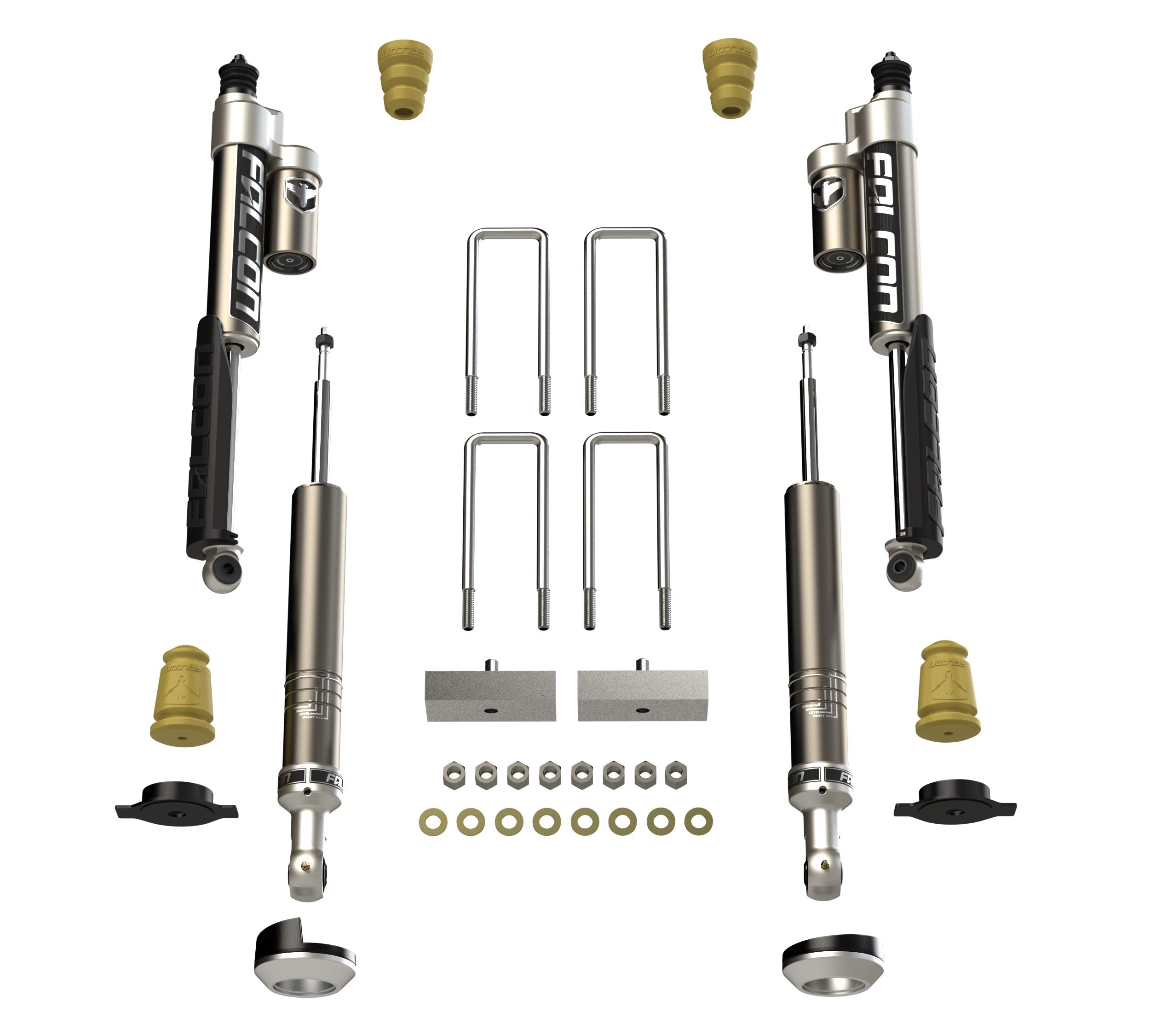 Falcon Sport 2” Lift Shock Absorber System 2005+ Toyota Tacoma
