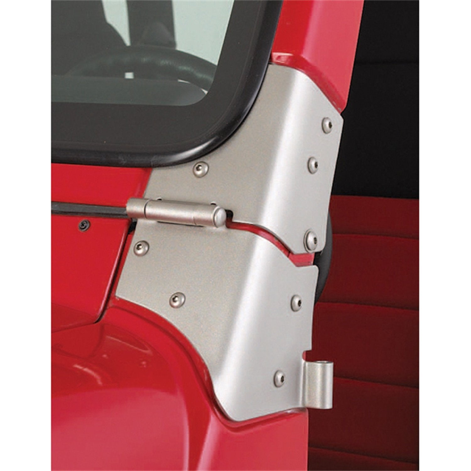 Windshield Hinges Rugged Ridge for Jeep Wrangler JK | 11209.03 | Fits 2007-2018 Jeep Wrangler JK