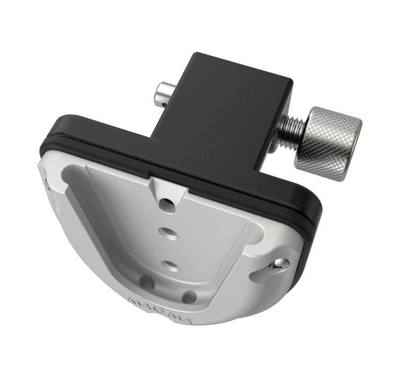 Magma 2" Trailer Hitch Slide Mount T10-343 - Locking BBQ Grill and Table Mount for RV, Camping, and Tailgating, Stainless Steel and Anodized Aluminum
