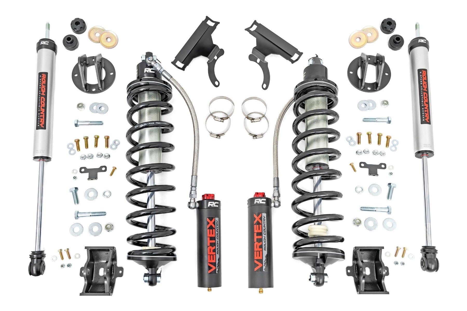 6" Rough Country Coilover Conversion Kit for 2005-2022 Ford Super Duty - 50010