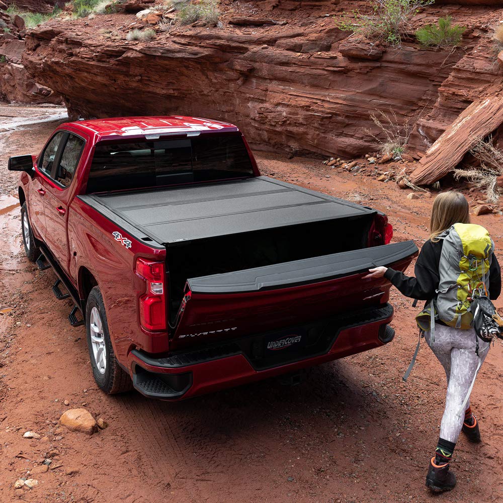 UnderCover RealTruck ArmorFlex Hard Folding Truck Bed Tonneau Cover | AX12029 | Fits 2023 - 2025 Chevy/GMC Colorado/Canyon 5' 2" Bed (62")