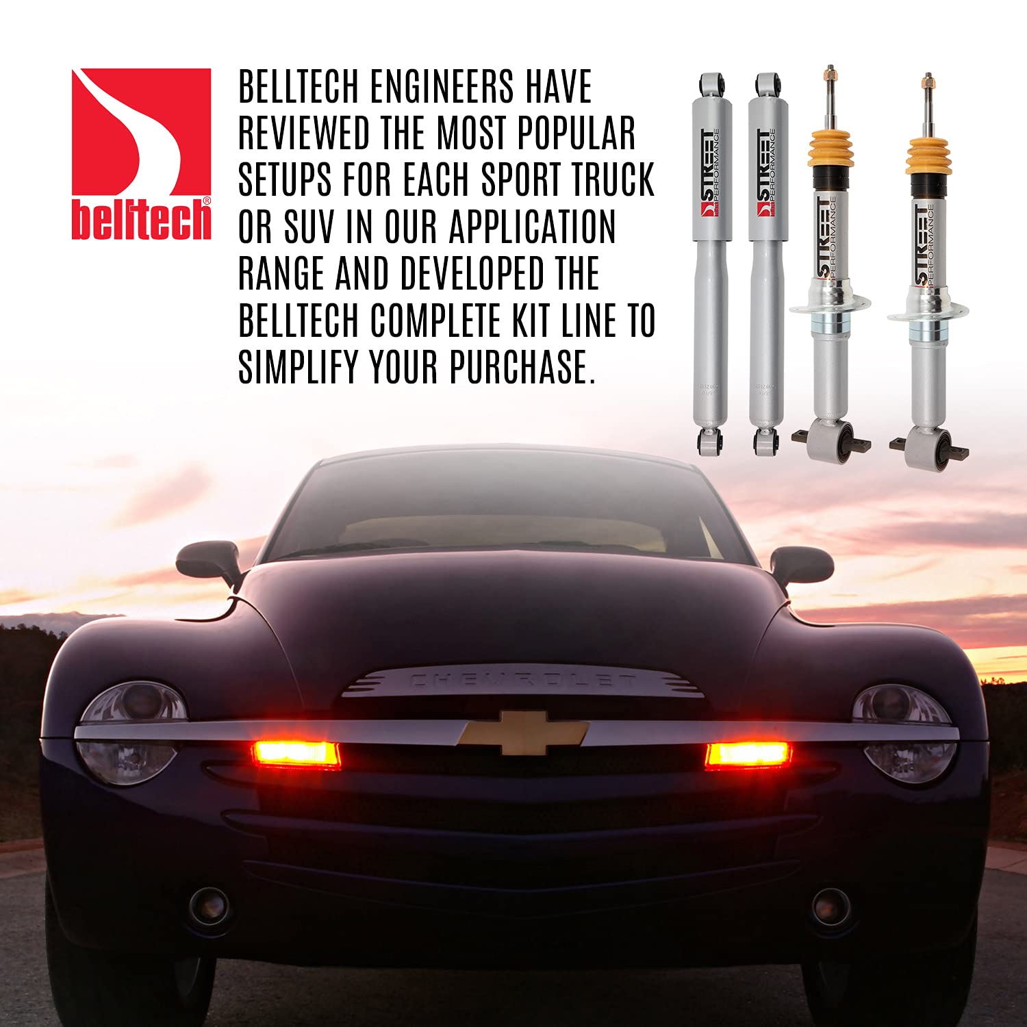 Lowering Kit Belltech 795SP with Street Performance Shocks