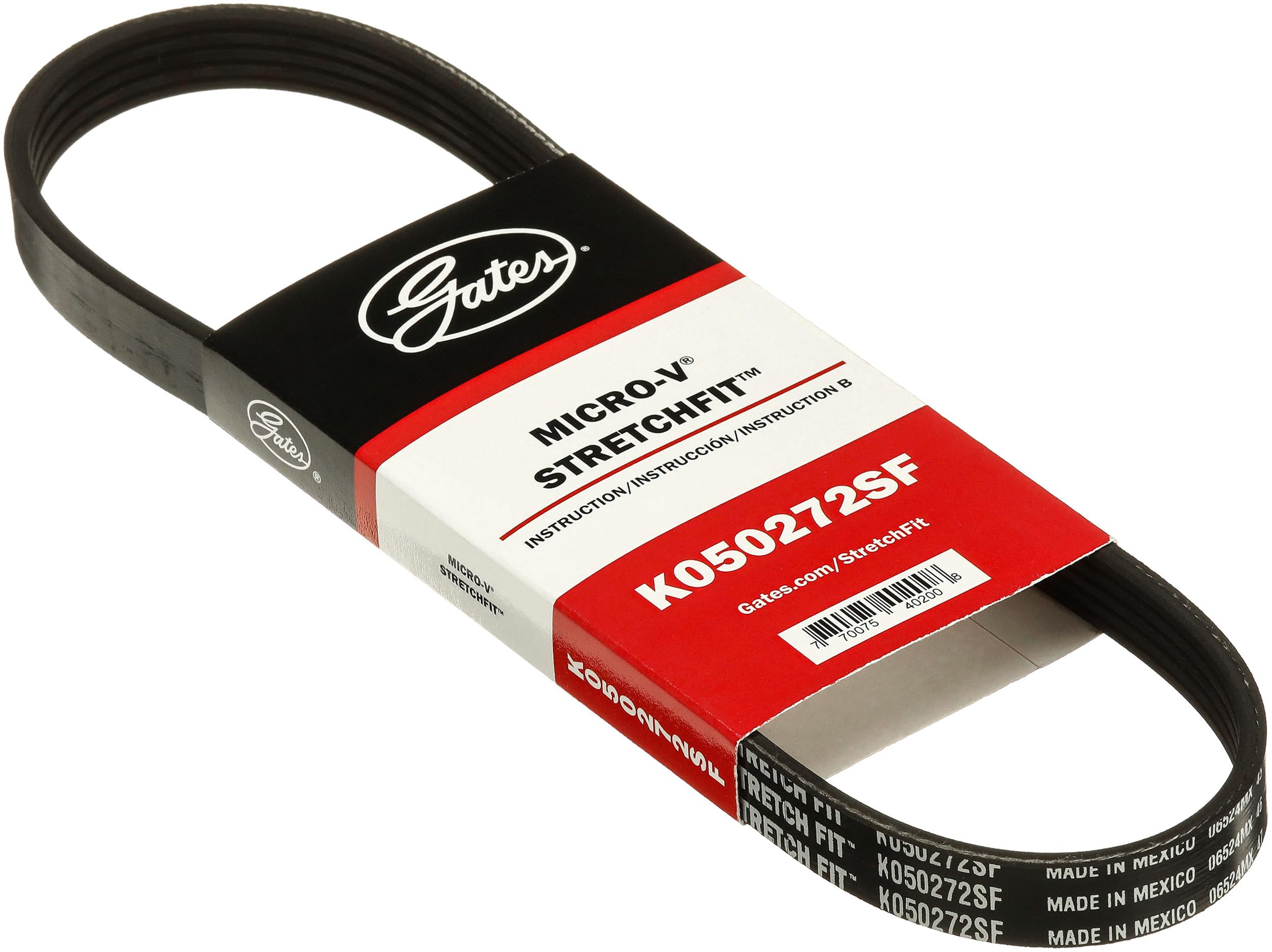 Gates Stretch Fit K050272SF Micro-V Serpentine Drive Belt