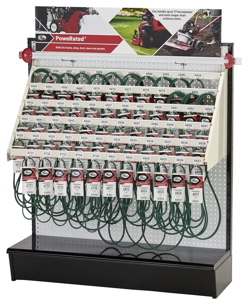 Gates Assorted 91234 Merchandisers and Sales Aids - Streamlined Displ. for PoweRat