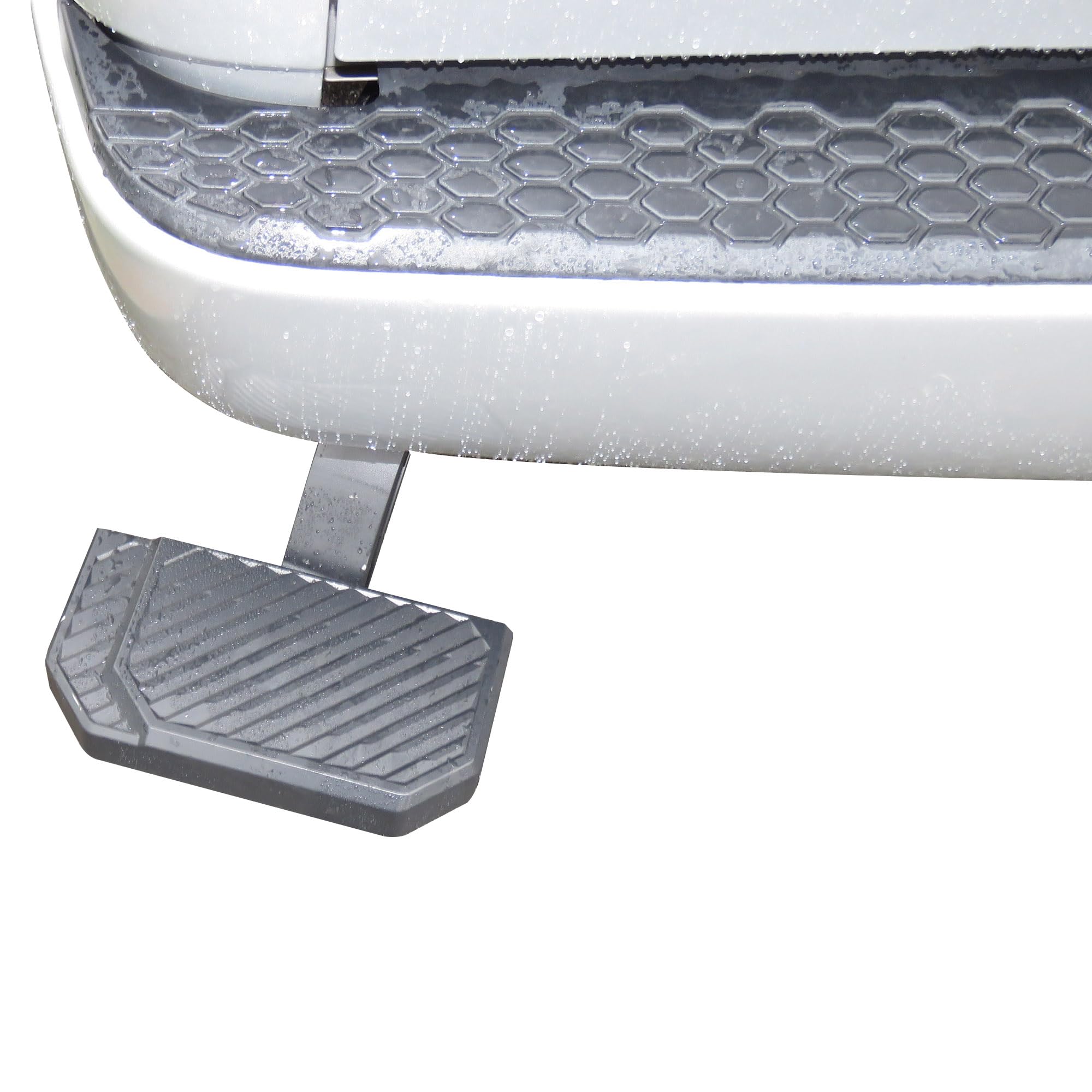 Retractable Black Horse Truck Bed Corner Step Compatible with 09-10 Dodge 1500|19-24 Ram 1500 Classic|11-18 Ram 2500-3500-1500