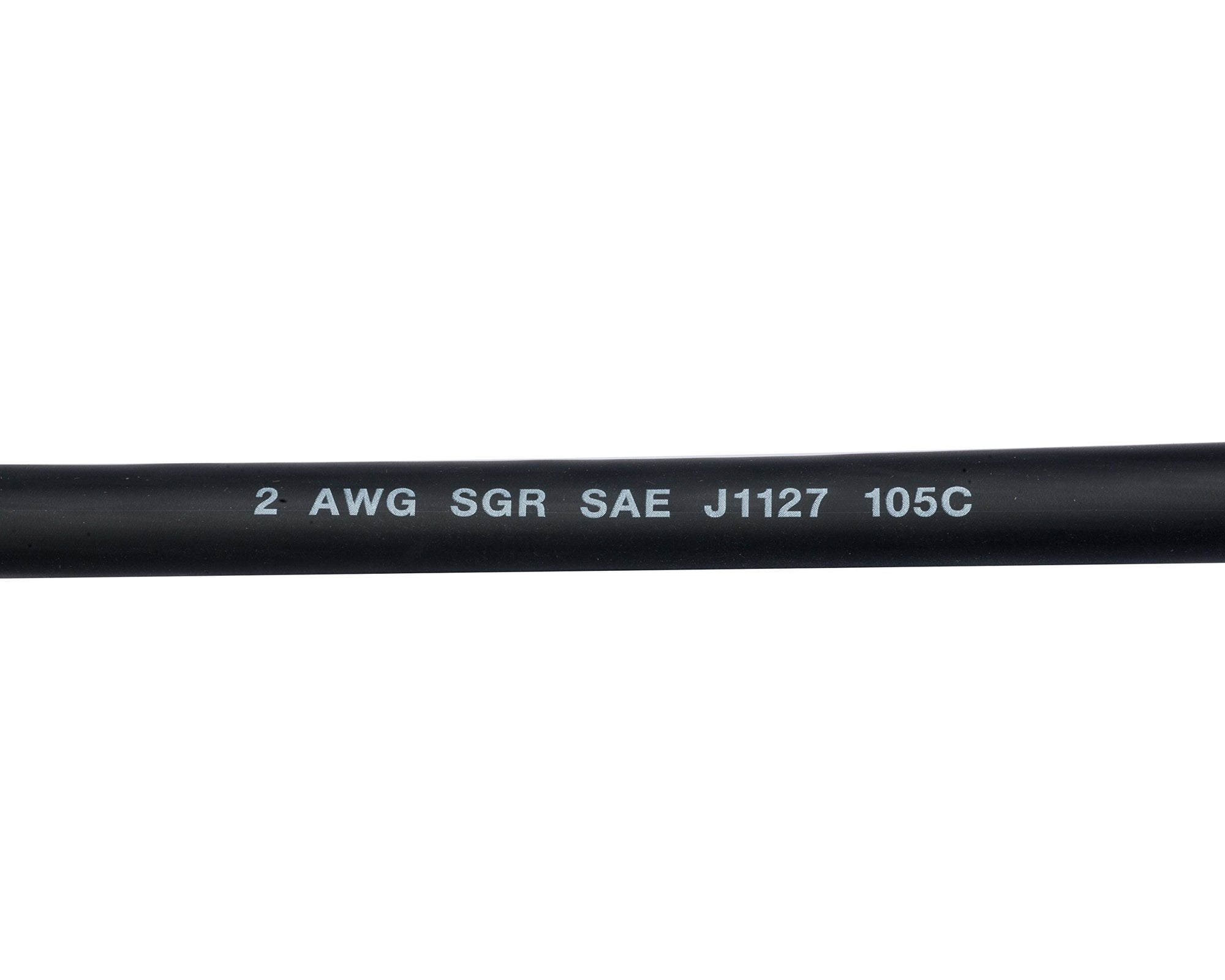 Battery Cable Sierra International With Terminals - 4' Black, 2 Gauge