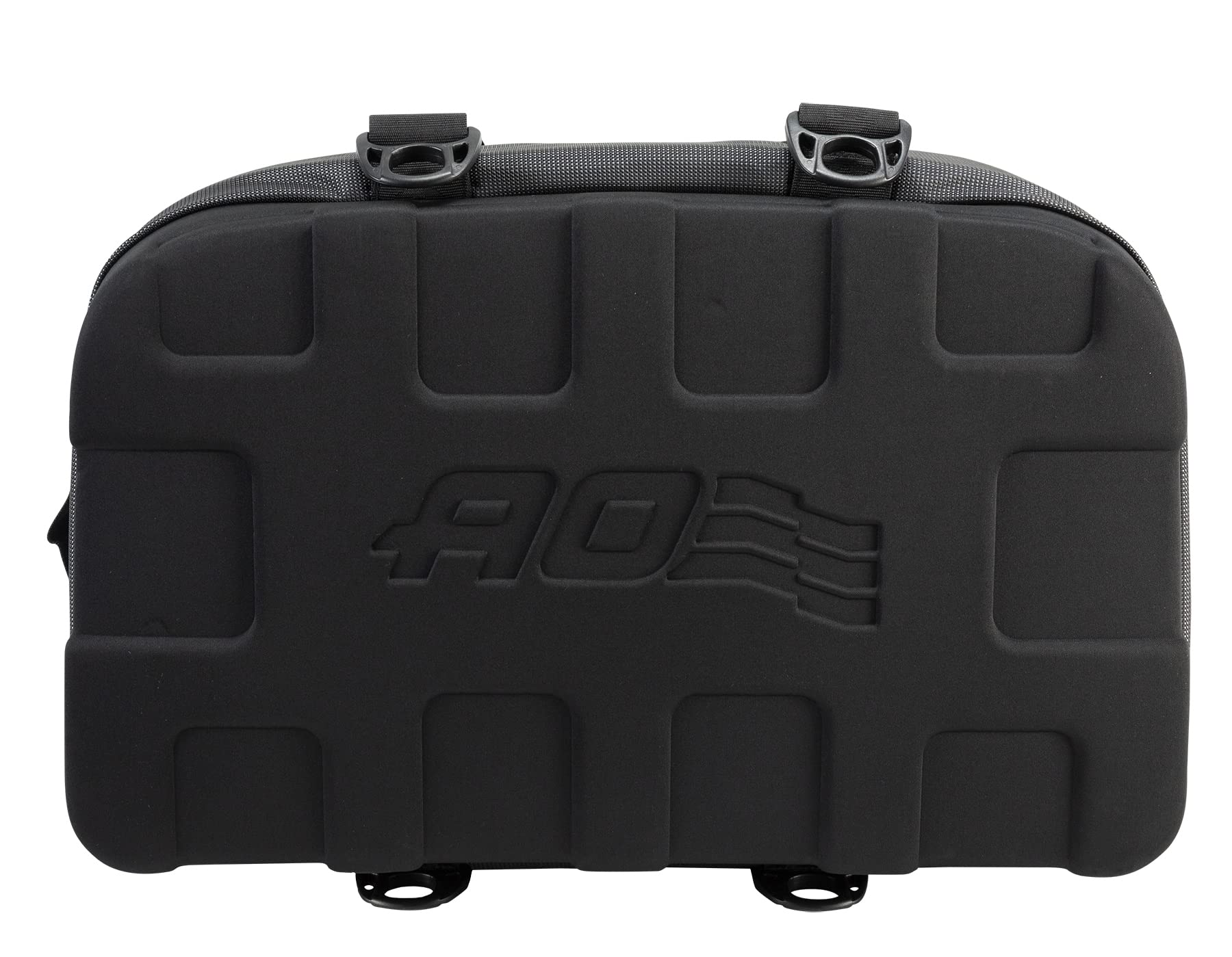 AO Coolers Cooler Stow N' Go, Low-Profile, Leakproof with High-Density Insulation, Holds Ice for 24 Hours, Ballistic Nylon, Charcoal/Black, 38 Pack