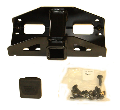 Gen II WARN Trans4mer Trailer Hitch Receiver Kit, Black