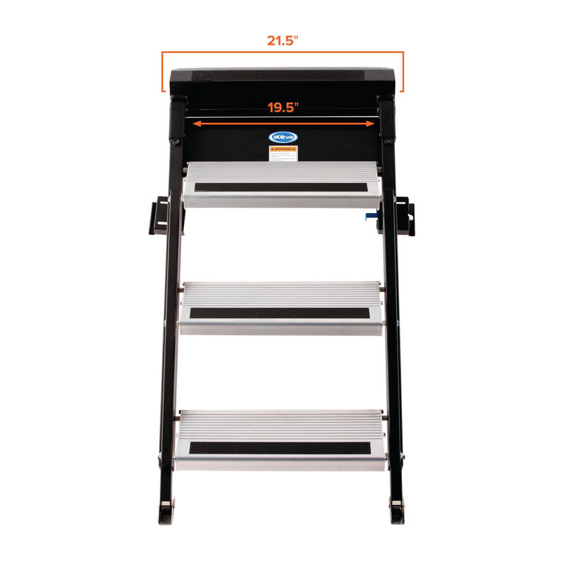 MORryde Flip Tread STP-217 RV Entry Step - 3-Step