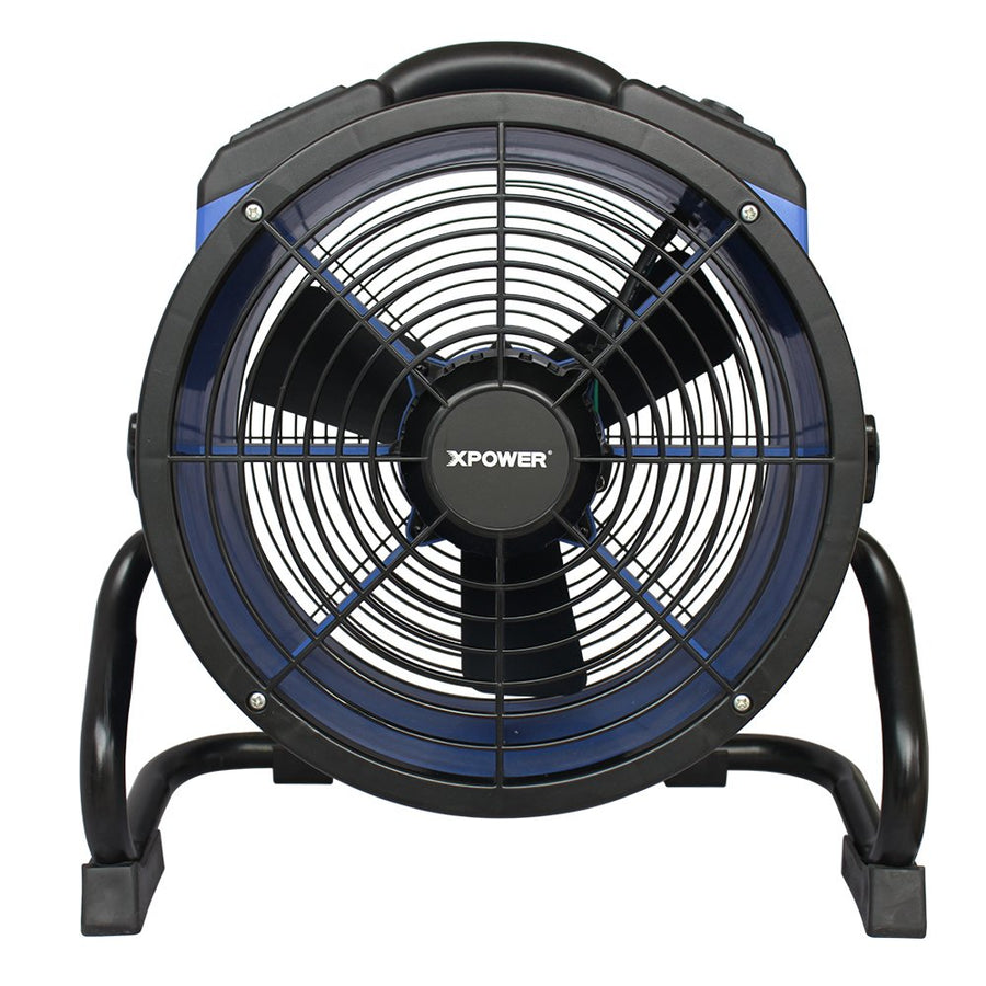 XPOWER Professional X-35AR Heat Resistant Axial Fan for Heated Environments (Does Not Produce Heat), Blue
