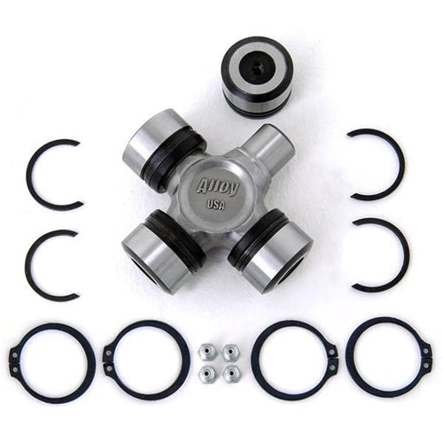 U-Joint Alloy USA for Jeep Wrangler/Cherokee | Heavy Duty, Greaseable | 11500 | Fits 1987-2006 Jeep Wrangler YJ/TJ/LJ; 1986-1992 Comanche; 1993-1998 Grand Cherokee; 1984-2001 Cherokee w/Dana 30 or 44