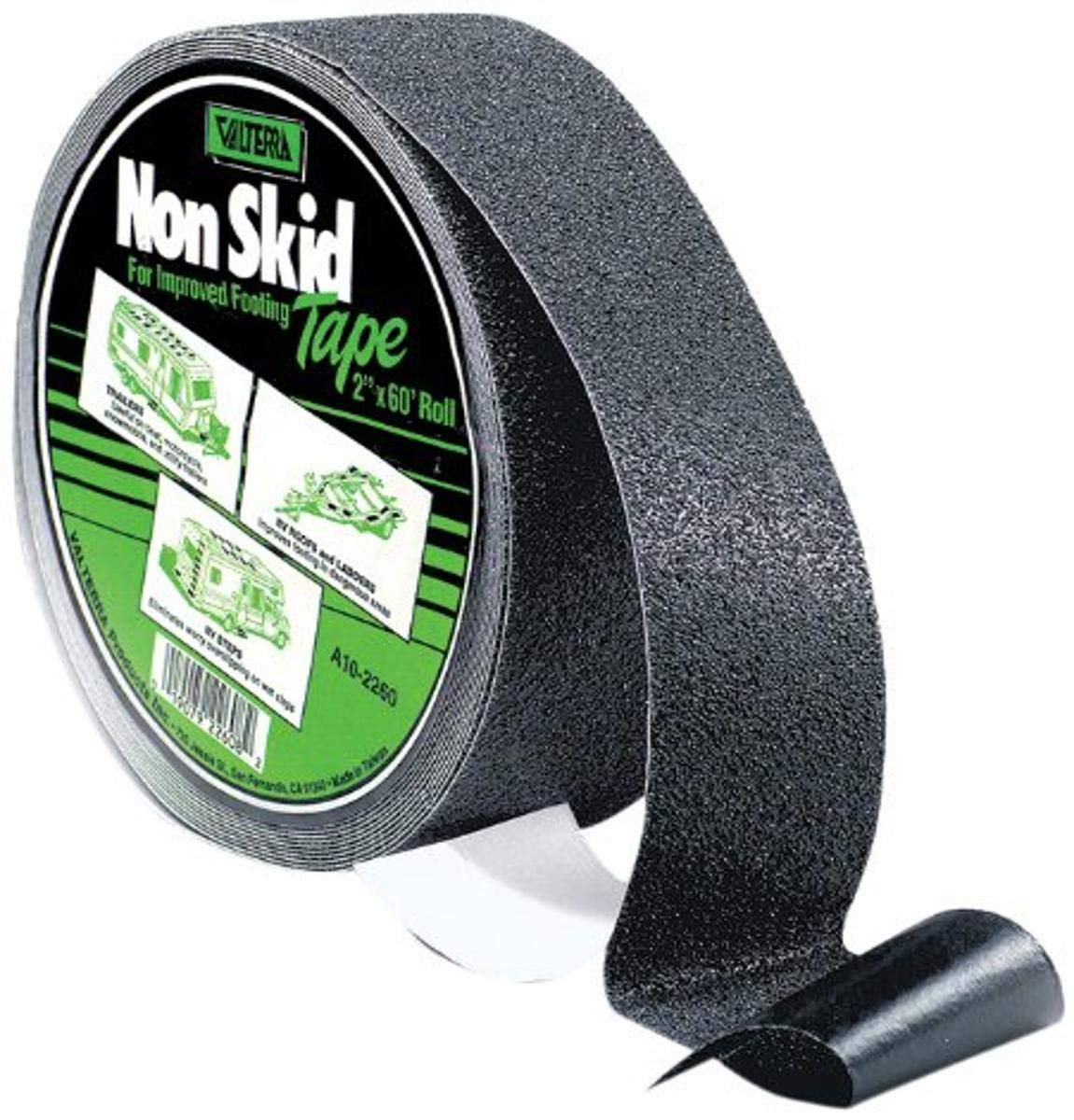 Black Valterra A10-2260 2" x 60' Bulk Non-Skid Tape