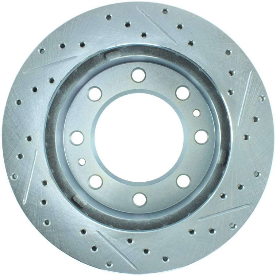 StopTech 227.66059R Brake Rotor Select Sport Drilled and Slotted; Front Right