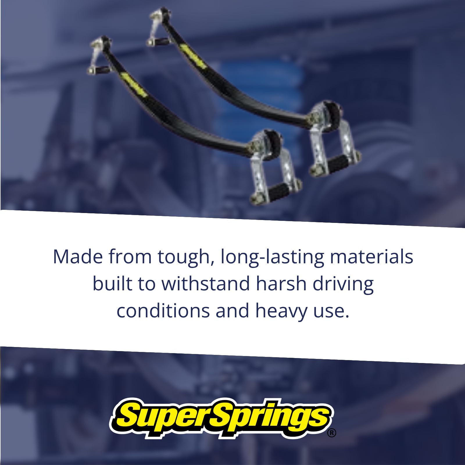 SuperSprings SSA13 for Chevrolet|GMC Silverado|Sierra 2500|3500, Ford F-250|F-350, Express|Savana 3500
