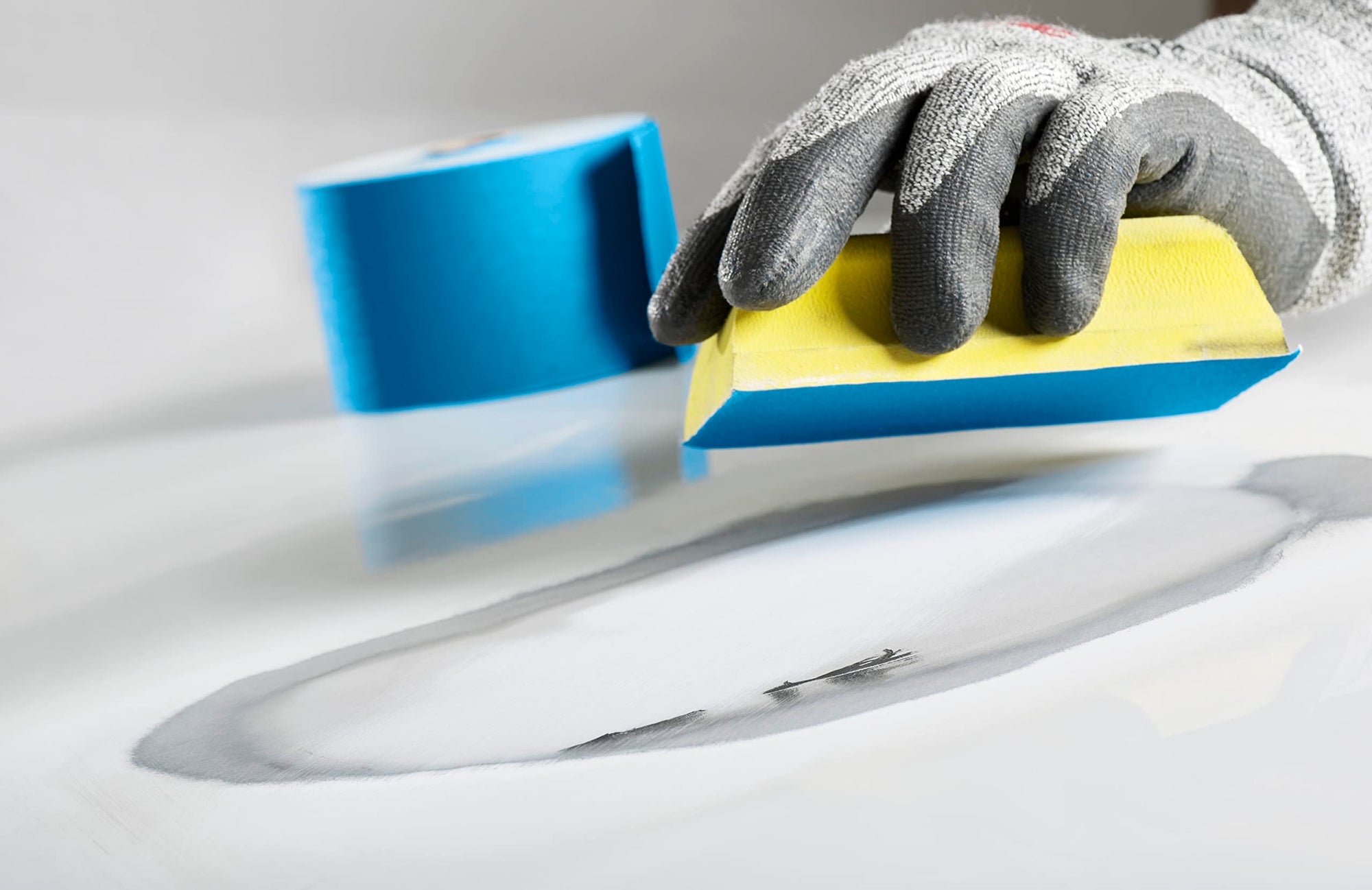 3M Blue Stikit Abrasive Sheet Roll, 36215, 40 Grit, 2-3/4 in x 10 yd, 1 Roll, Paint Preparation, Coatings Removal, for Automotive