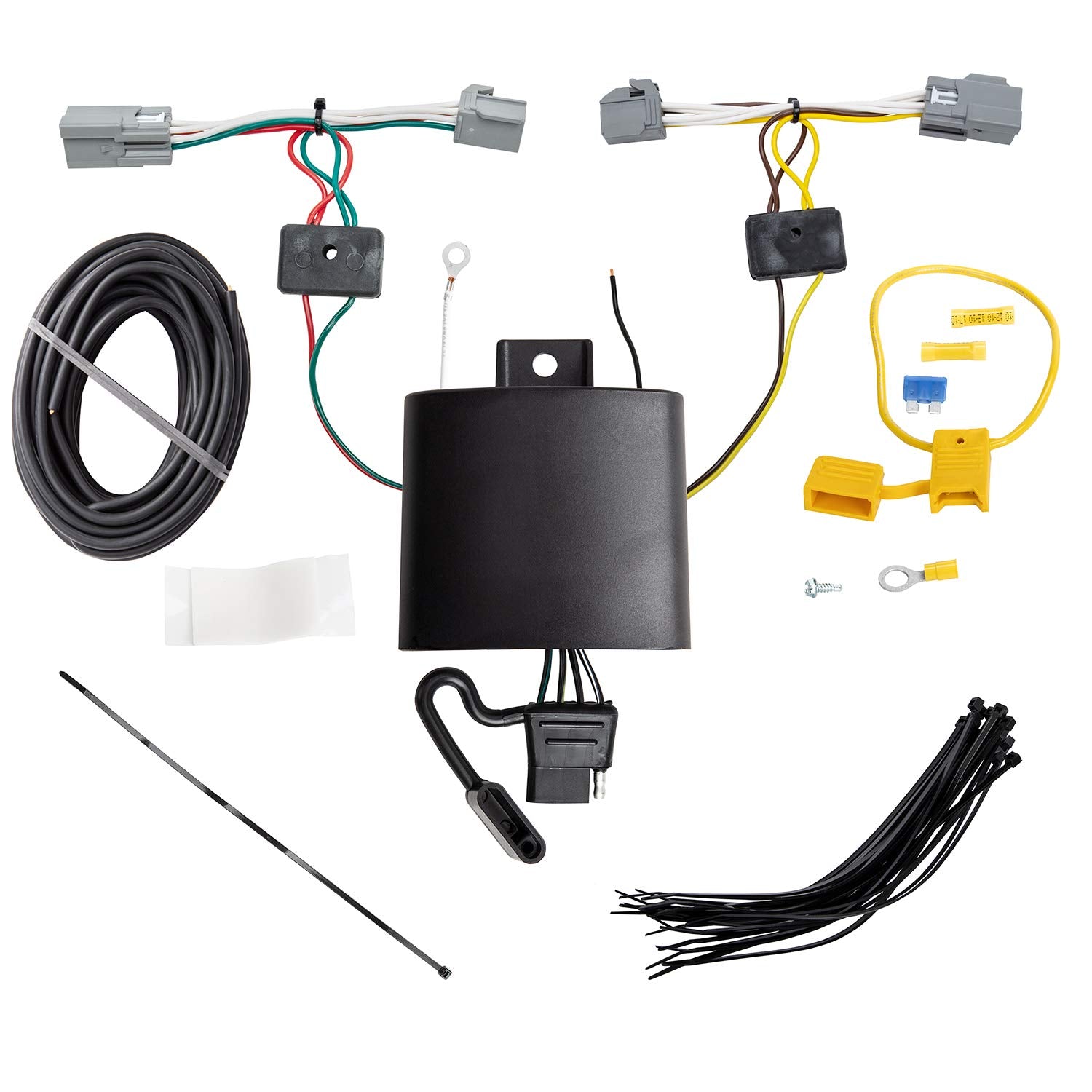 T-One® Tekonsha Harness, 4-Way Flat, Compatible with Select Volvo XC40