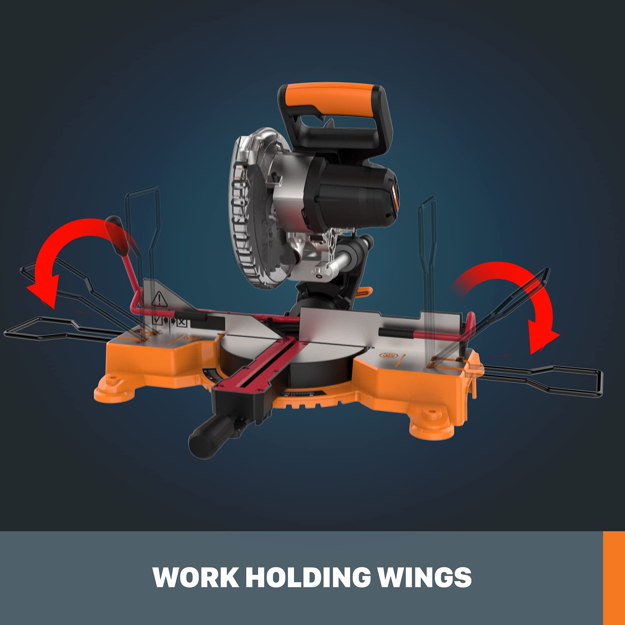 20V Worx Cordless Sliding Miter Saw (Tool Only)