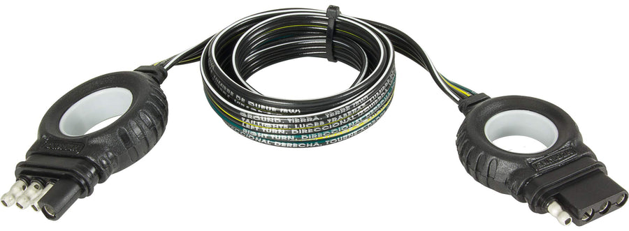 Endurance Hopkins Towing Solutions 47114 Easy-Pull 48" 4 Flat Extension Trailer Connector