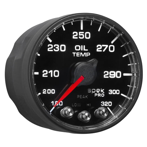 AutoMeter Gauge P553328-N1 Oil Temp (Spek-Pro - Nascar 2-1/16" 180-320`F, BFB, ECU, Spek Nl)