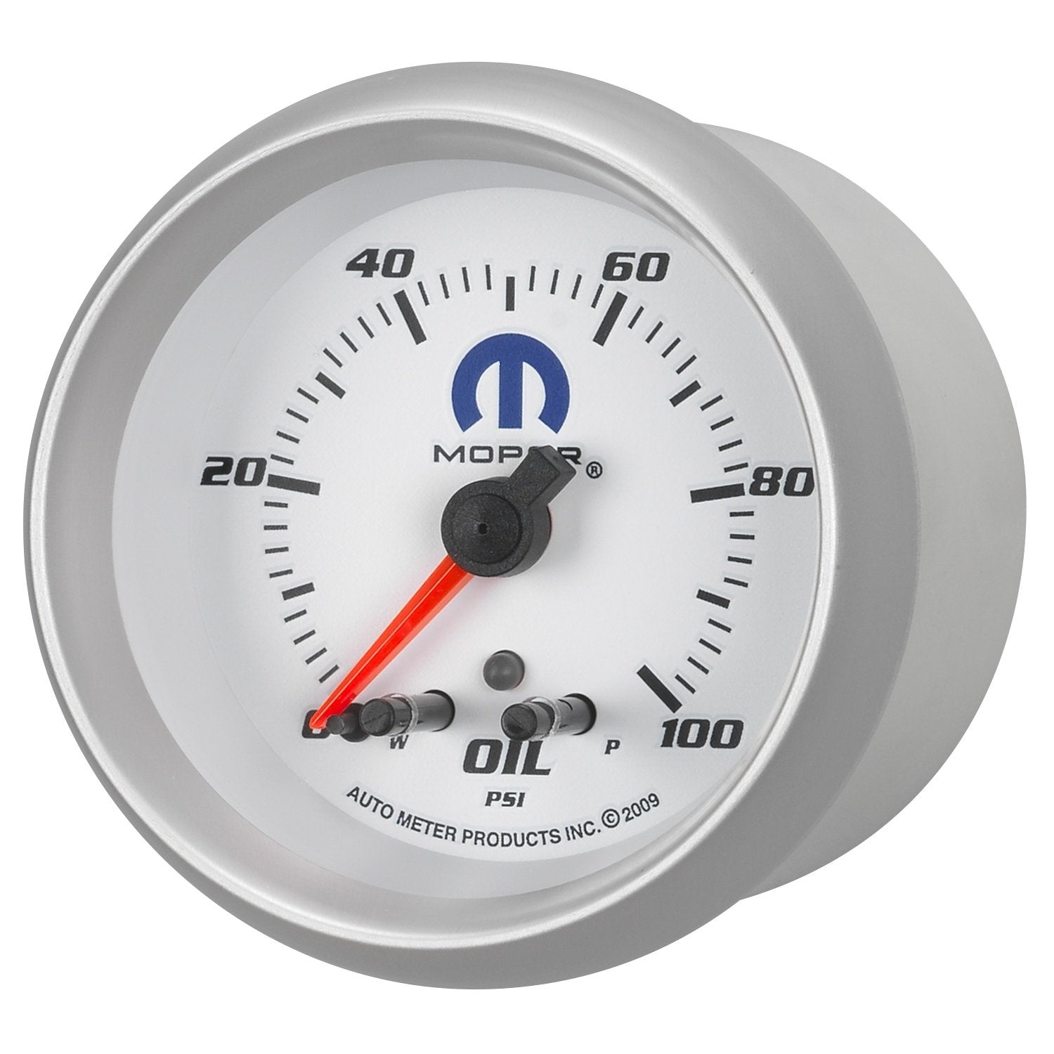 MOPAR Auto Meter 880249 Electric Oil Pressure Gauge