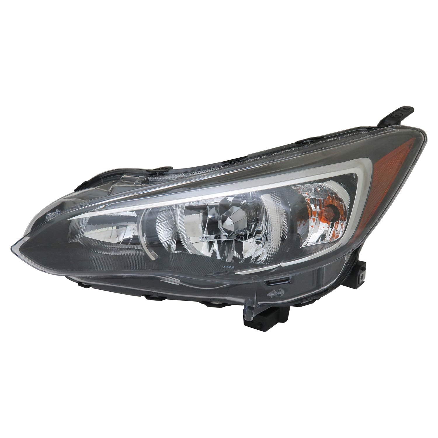 Left TYC Headlight Assembly Compatible with 2017-2020 Subaru Impreza