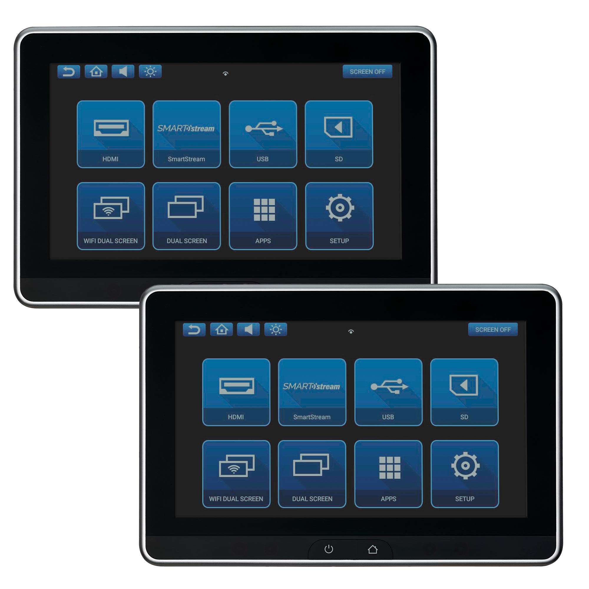 Dual Audiovox 10.1" Touchscreen Smart TV Monitor Systems (No DVD) AVXSB10MM2