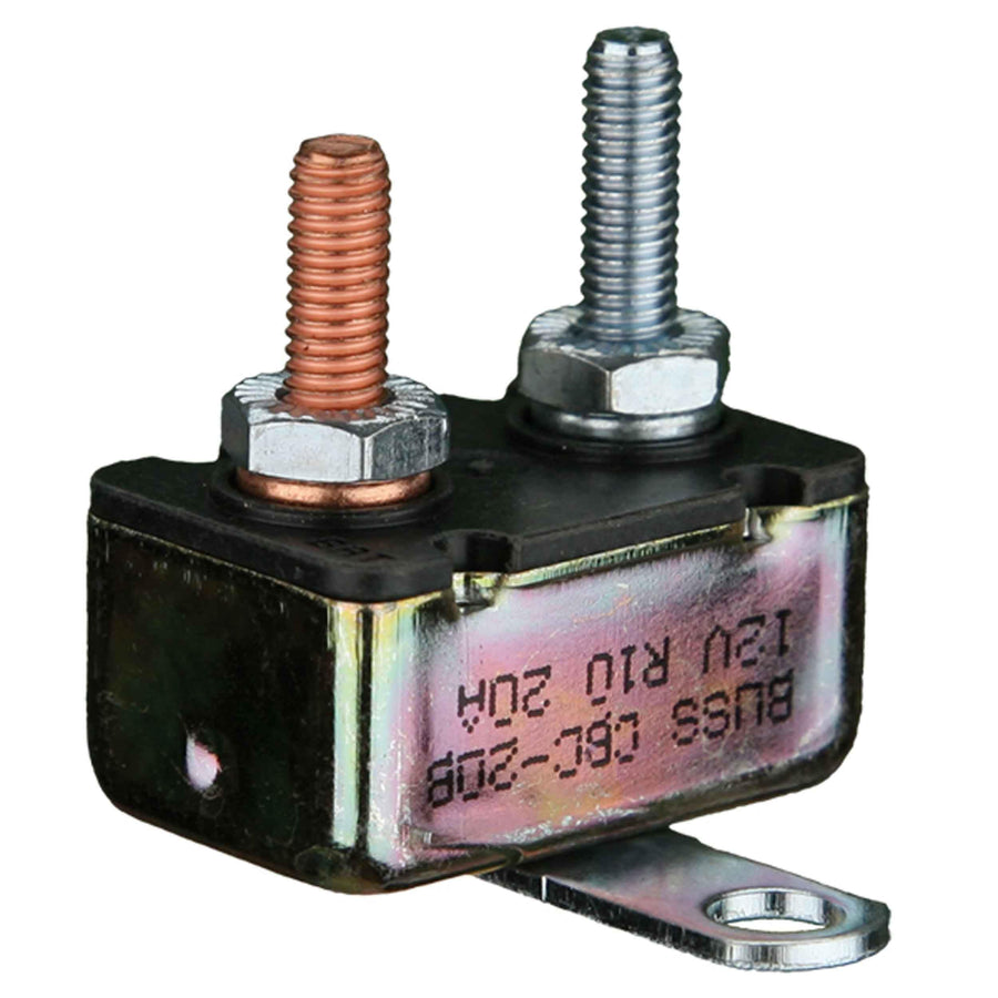 Automatic Reset Install Bay Circuit Breaker 20 Amp - Each