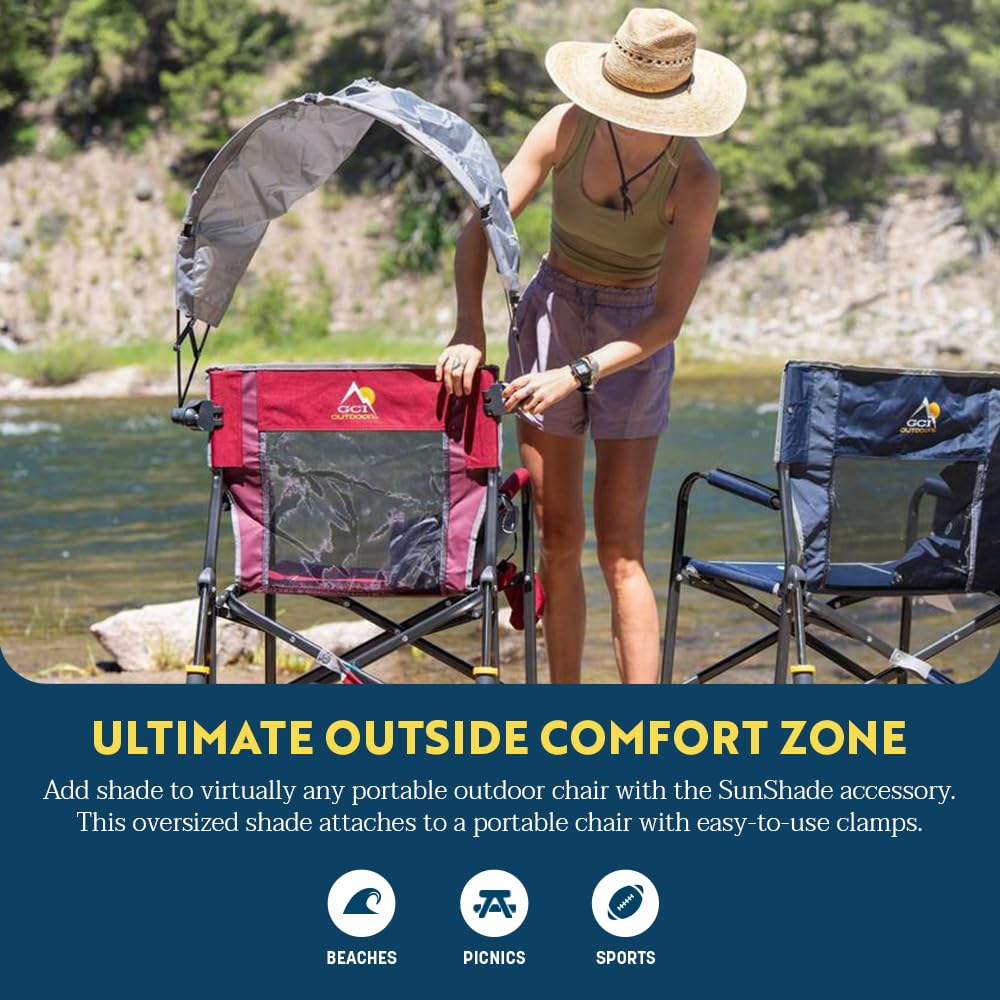 GCI Outdoor Accessory Sunshade - Mercury Gray