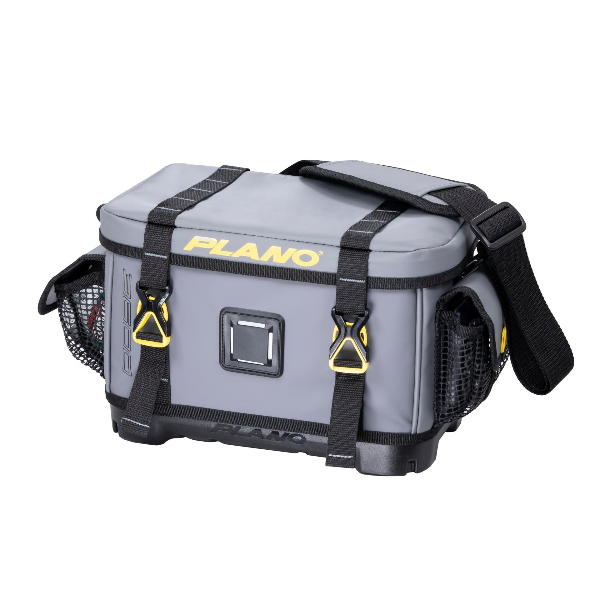 Z-Series Plano 3600 Tackle Bag, Medium, Gray 500D PVC Fabric, Includes 2 3600 StowAway Storage Utility Boxes, Waterproof and Non-Slip Base Soft Tackle Box
