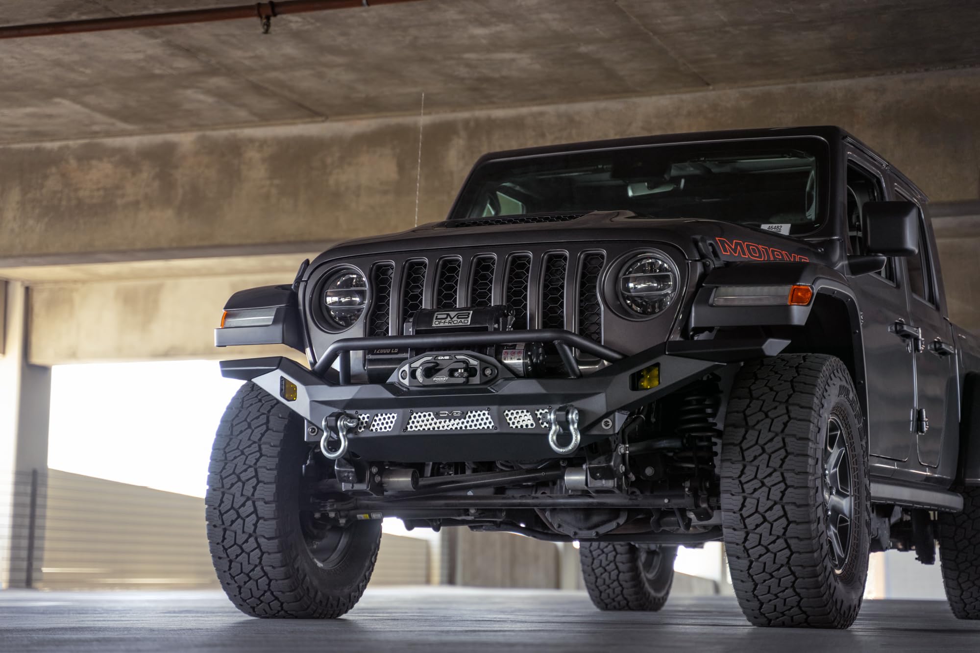 MTO Series DV8 Offroad Front Bumper for the 2007-2025 Jeep Wrangler JK/JL & Gladiator JT | Full Width Design for Maximum Protection | Compatible with all JK/JL/JT Factory Fenders | Fully Bolt-On