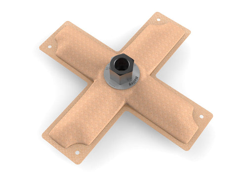HydraMat, Holley 16-103 8 in. x 8 in. Cross