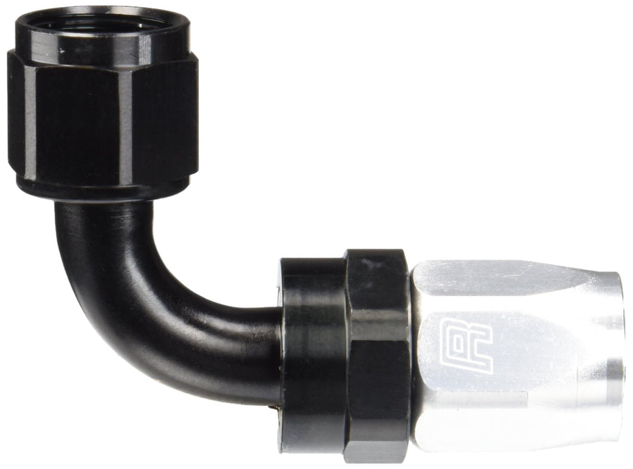 610173 Russell -8 AN 90 Degree Full Flow Hose End