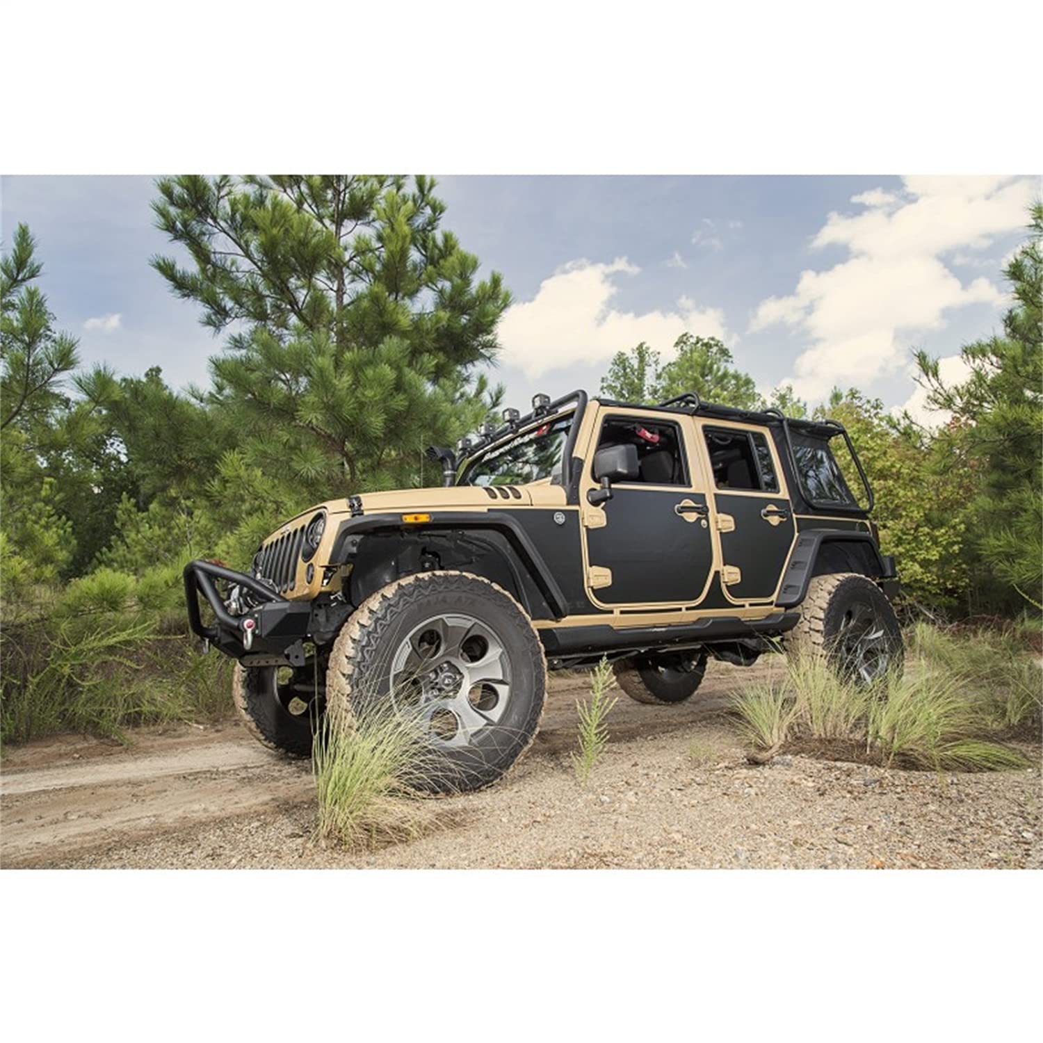 Magnetic Protection Panel Kit | Rugged Ridge | 12300.53 | Fits 2007-2018 Jeep Wrangler JK 4-Door