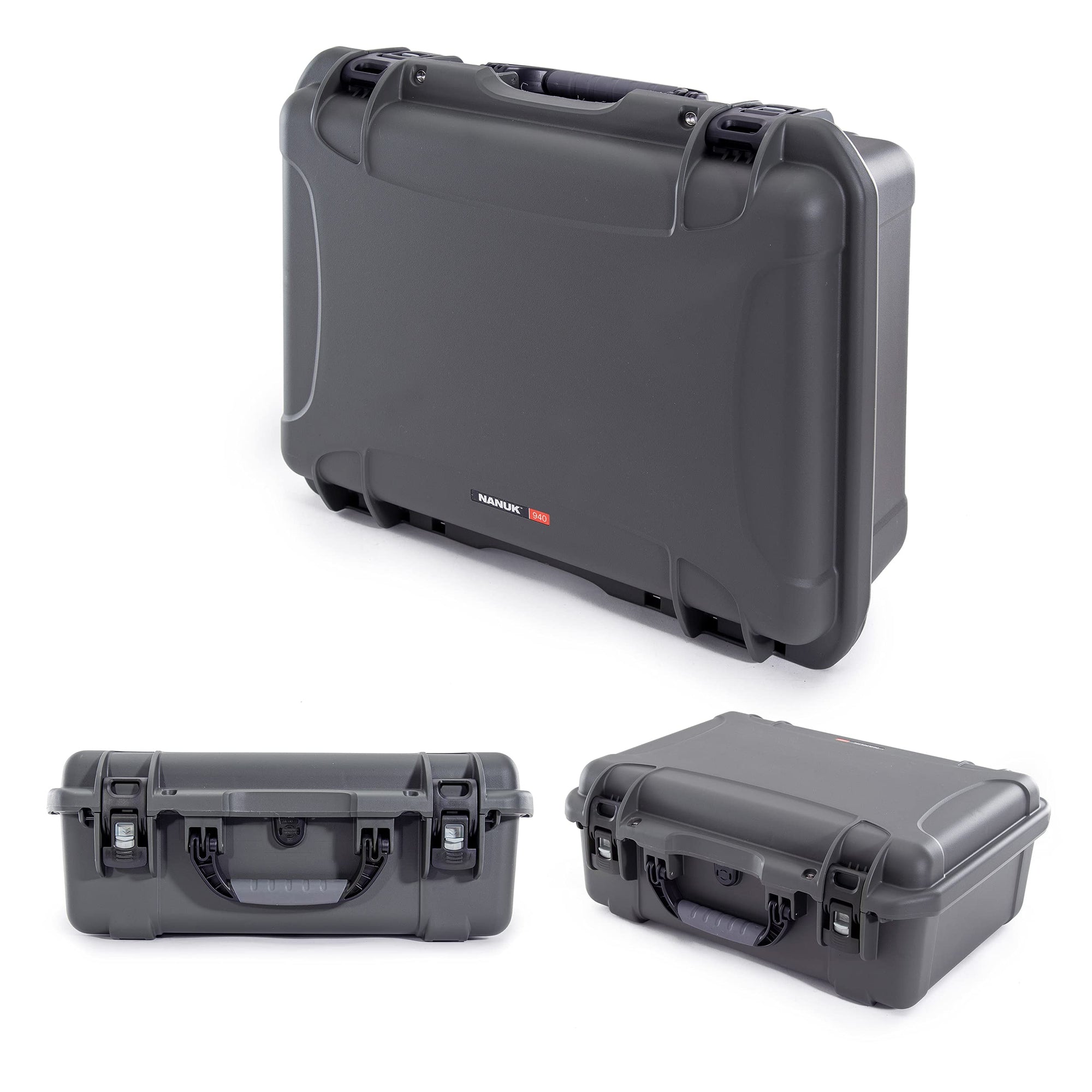 Graphite Nanuk 940 Waterproof Hard Case with Foam Insert