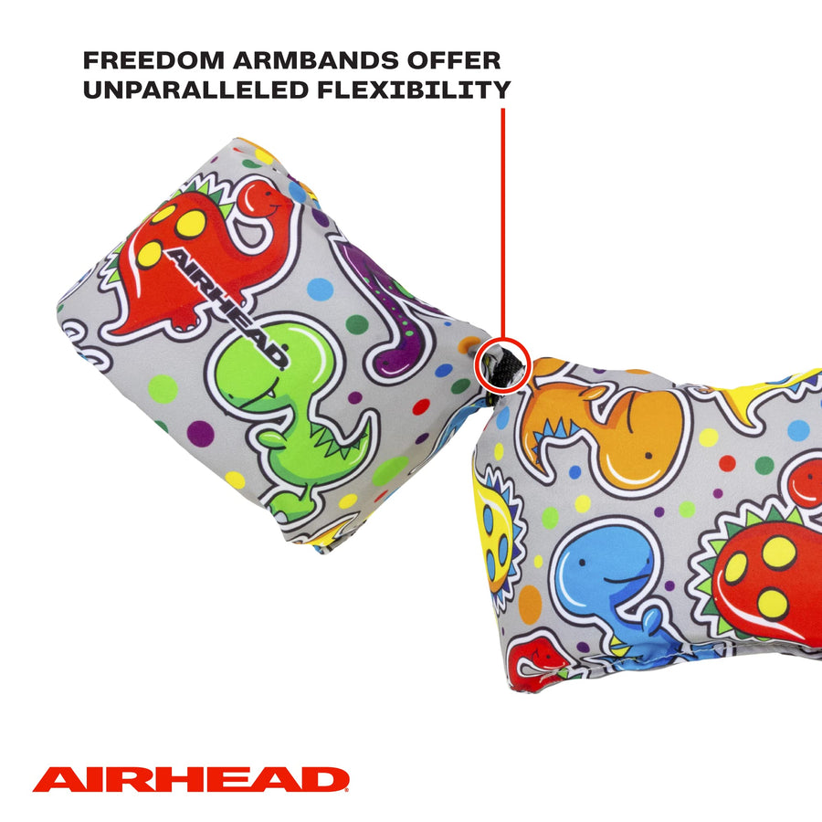 Water Otter AIRHEAD Premium Life Jacket, Flotation Devices for Kids, Dino