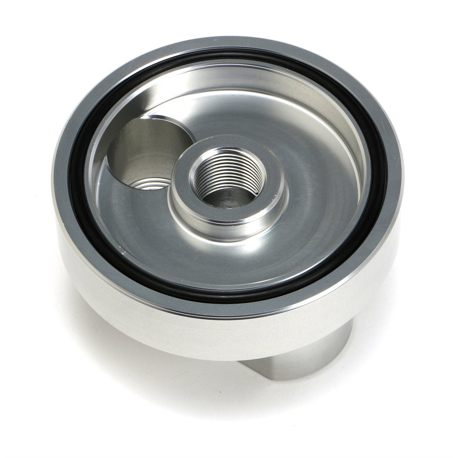 Oil Filter Bypass Adapter Spin-On Trans-Dapt Performance 3321 13/16-16 Threads 3 3/16 in. I.D. 3 7/16 in. O.D. Chevy Small Block/Big Block