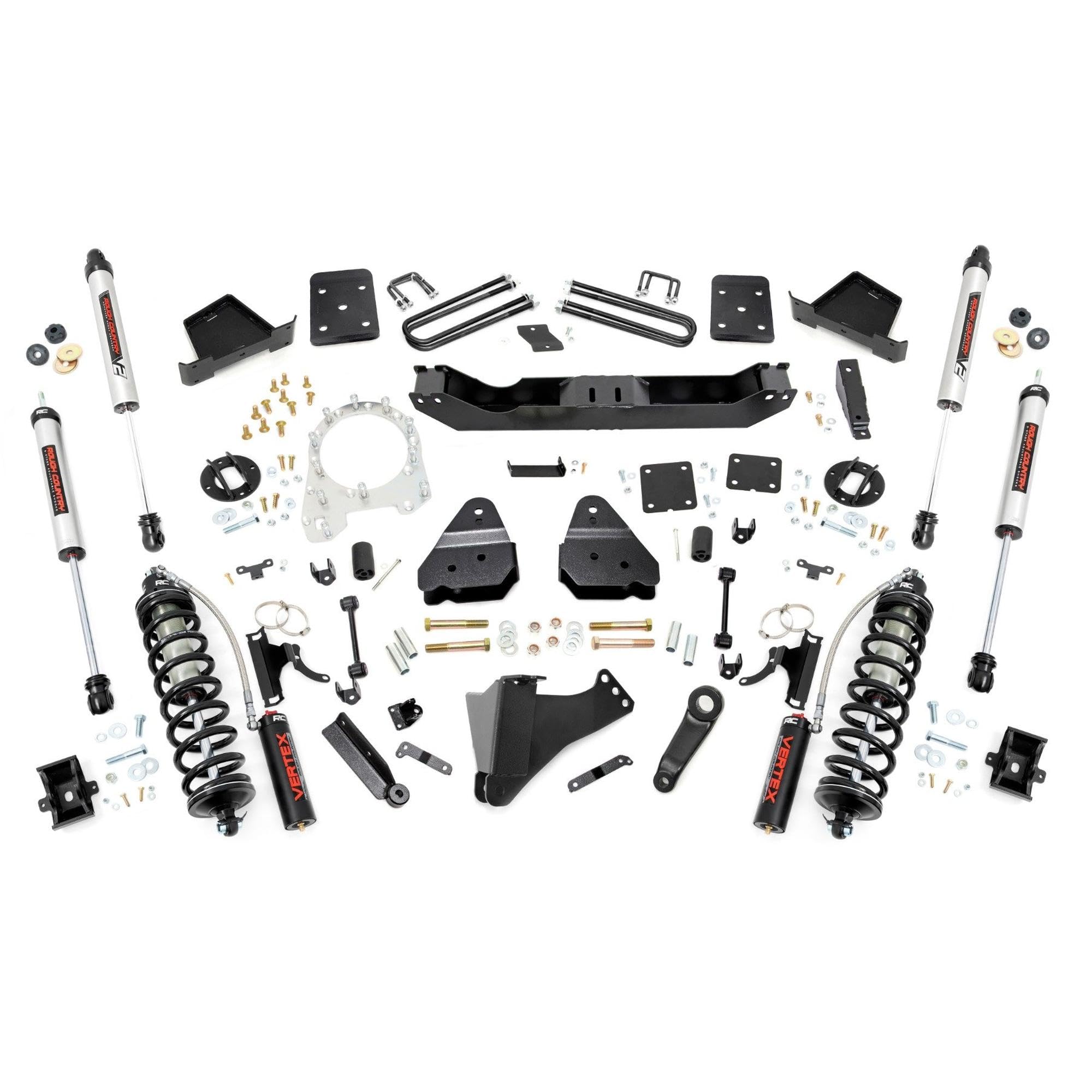 4.5" Rough Country Coilover Lift Kit for 17-22 Ford Super Duty - 50656