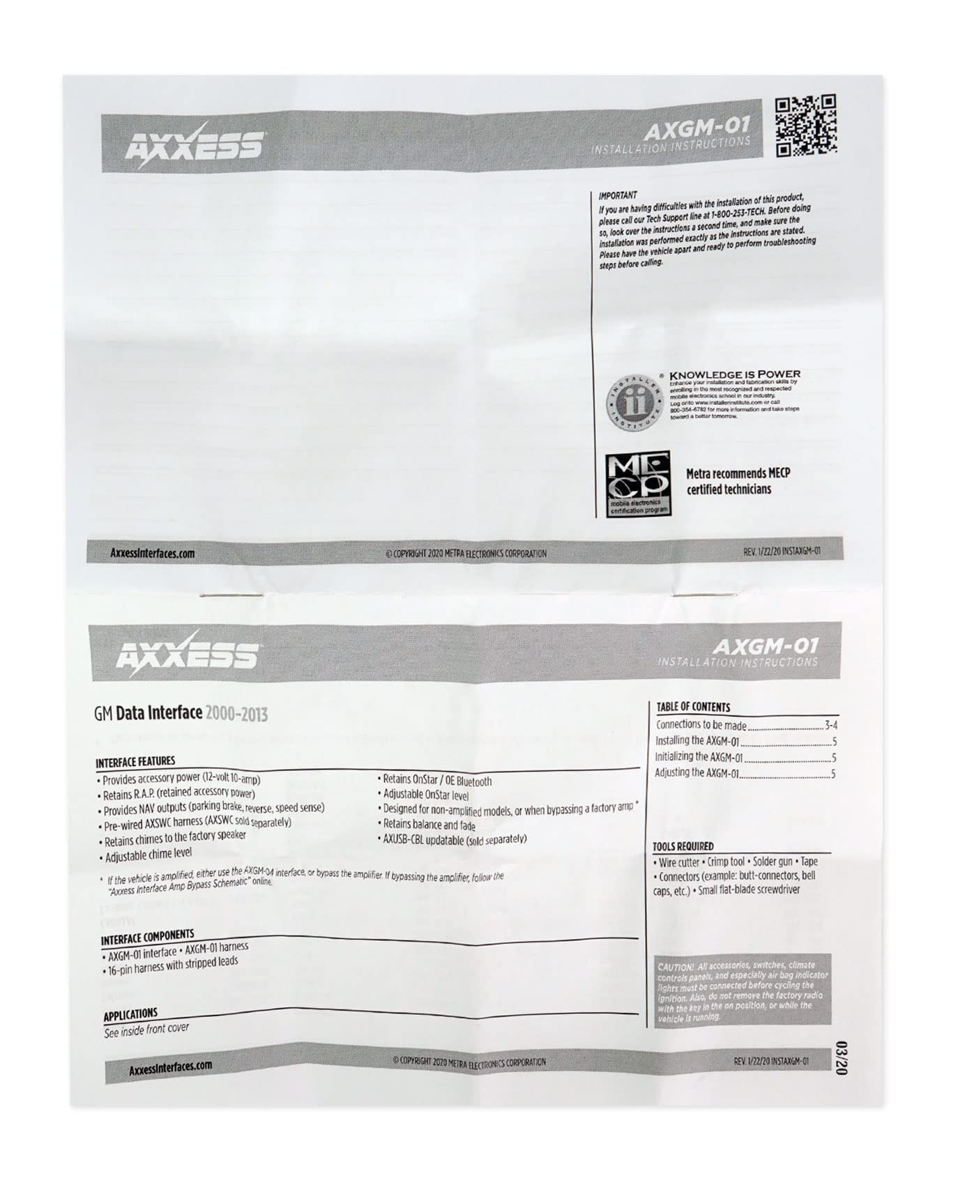GM Data Interface Heise AXXESS 2000-2013 (AXGM-01)
