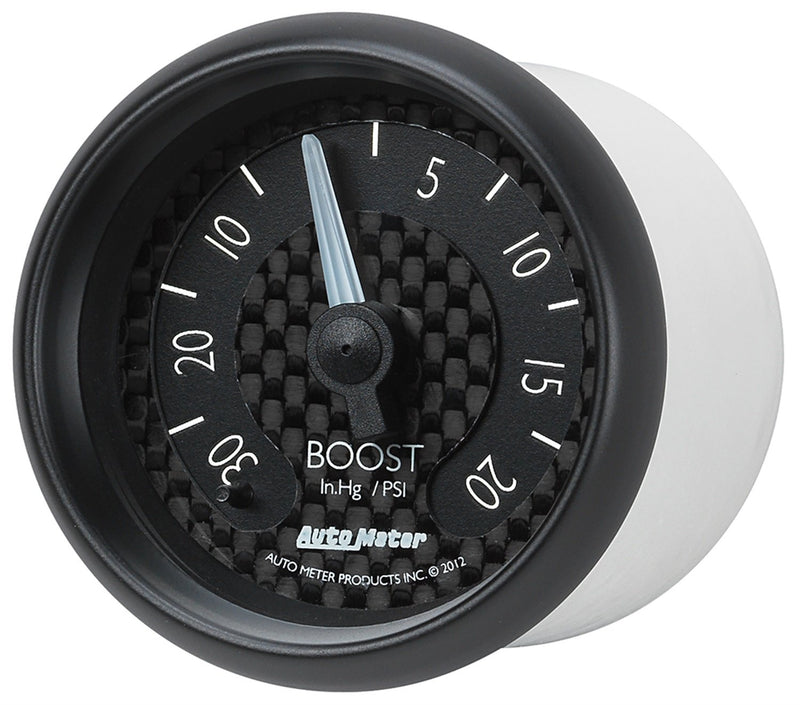 Auto Meter GT Series Mechanical Boost/Vacuum Gauge 8001