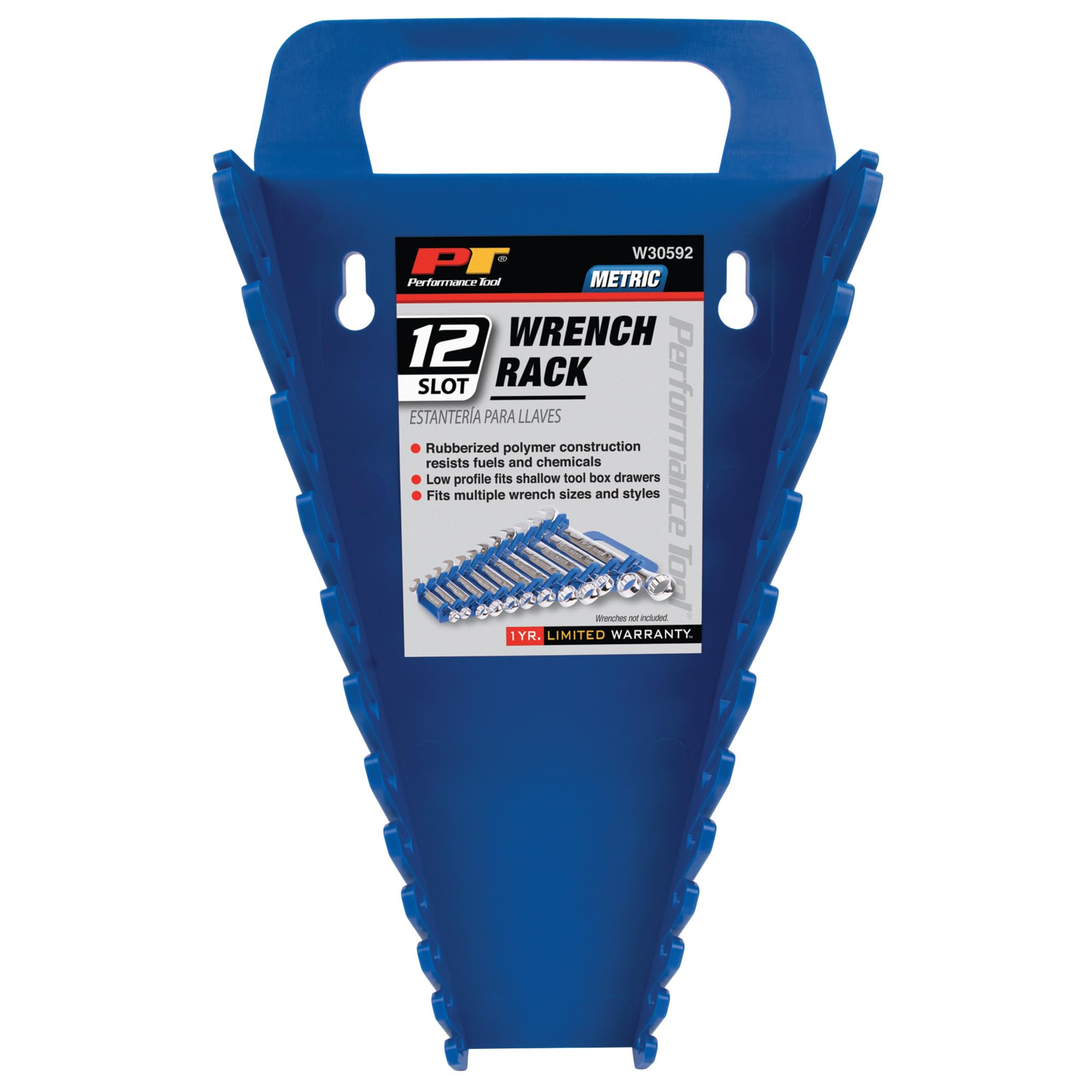 12 Slot Performance Tool W30592 Metric Wrench Rack