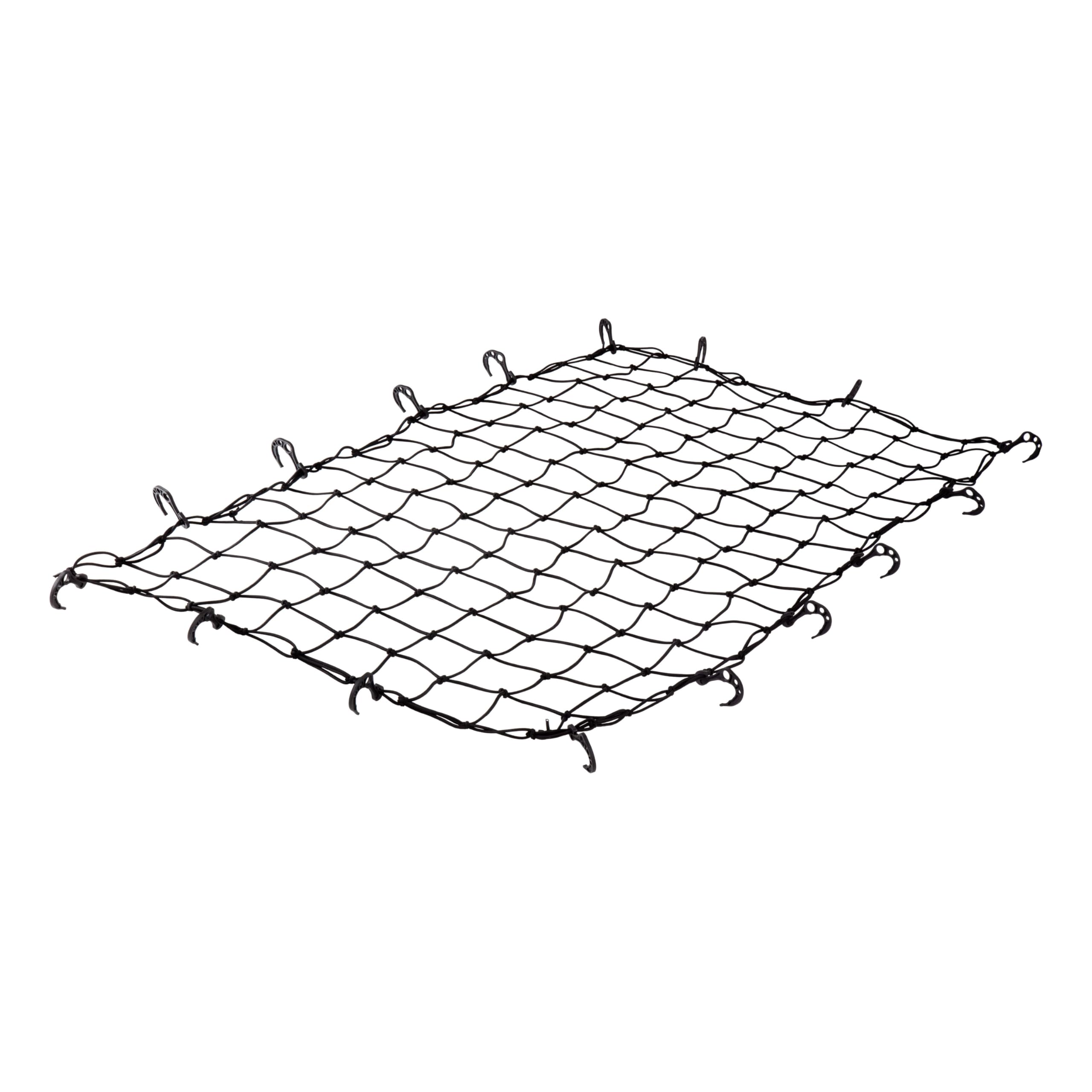 CURT 64 x 36-Inch Elastic Cargo Net with Hooks for Extended Roof Basket 18219