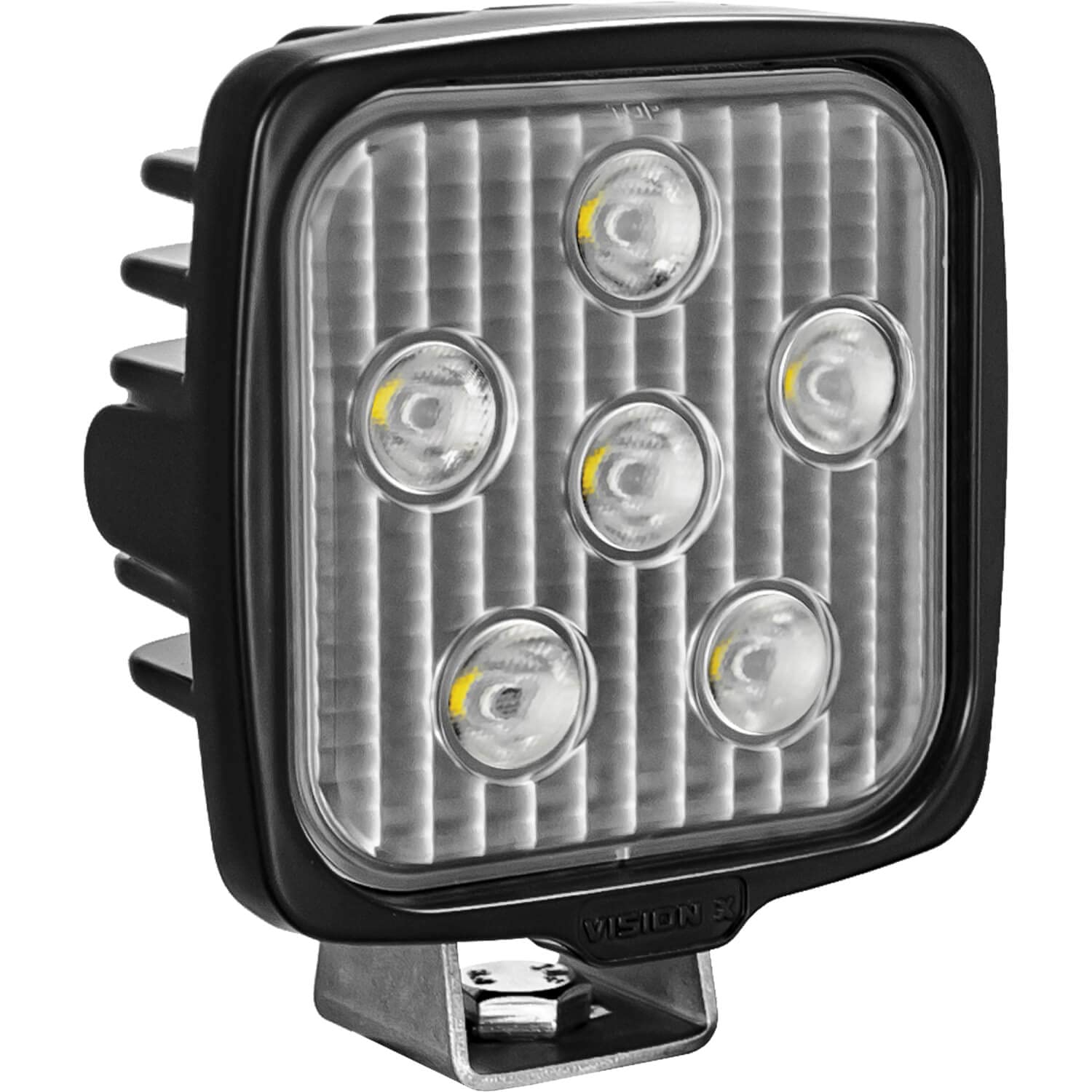 Vision X Lighting VL- Series Work Light VWS050640 (Square/Six 5-WATT LEDS/40 Degree Flood Pattern/Deutsch Connector)