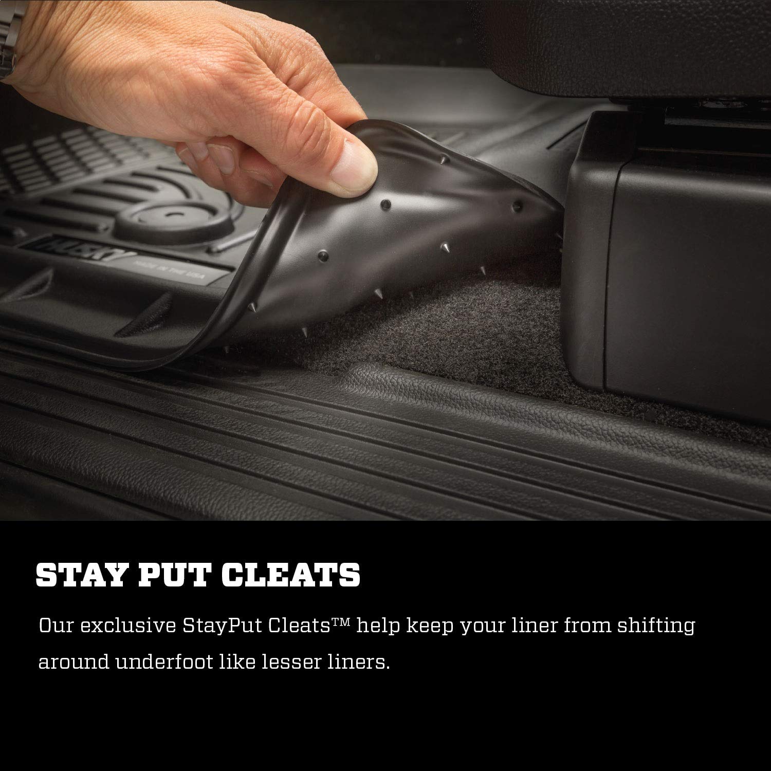 Weatherbeater Series Husky Liner Front & Second Floor Liner Mats for Dodge Ram