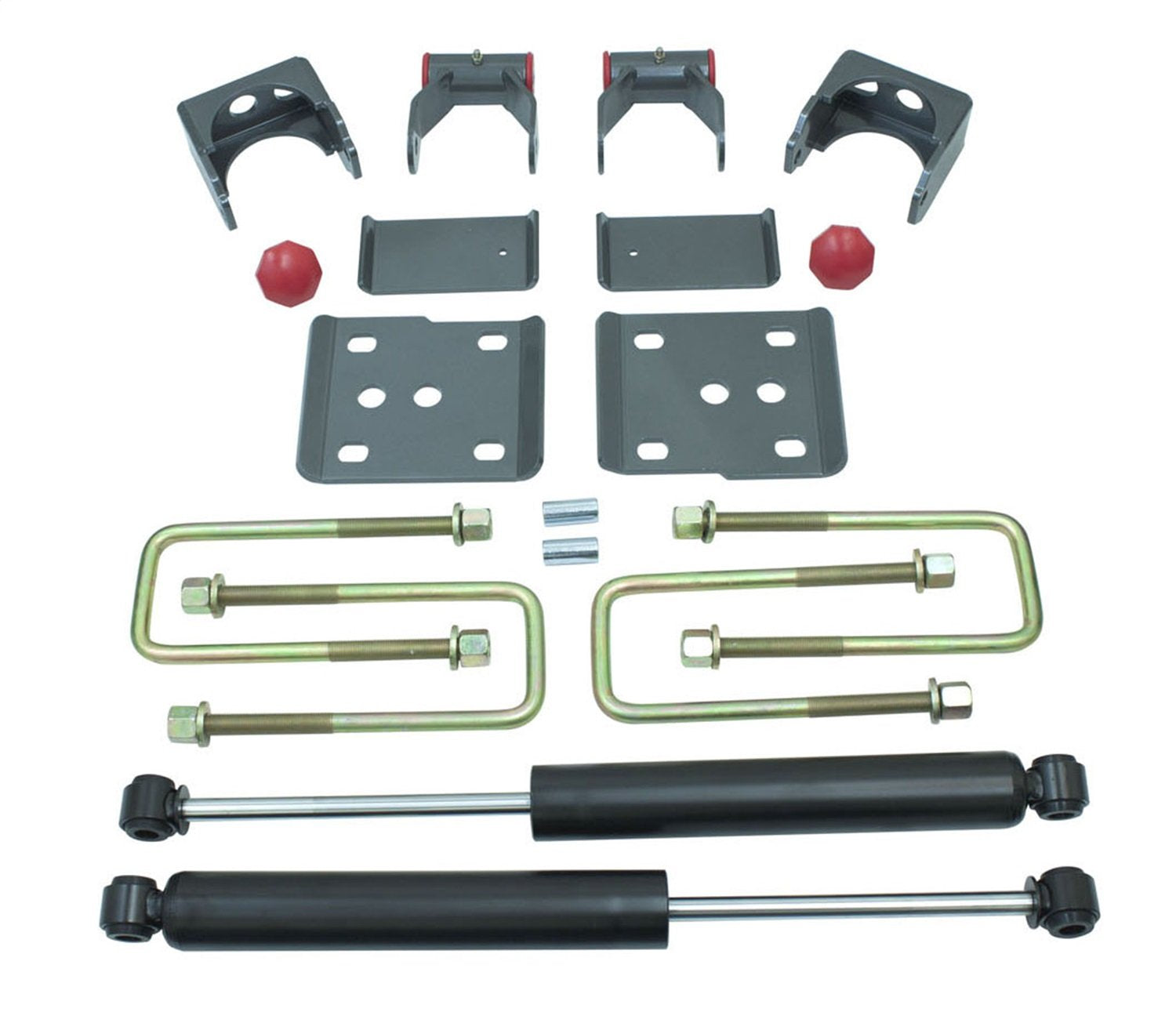 Part# 203450 MaxTrac SUSPENSION'S is A 5" Rear LOWERING Box KIT Including FLIP KIT, Shackles, Bump Stops & Rear Shocks